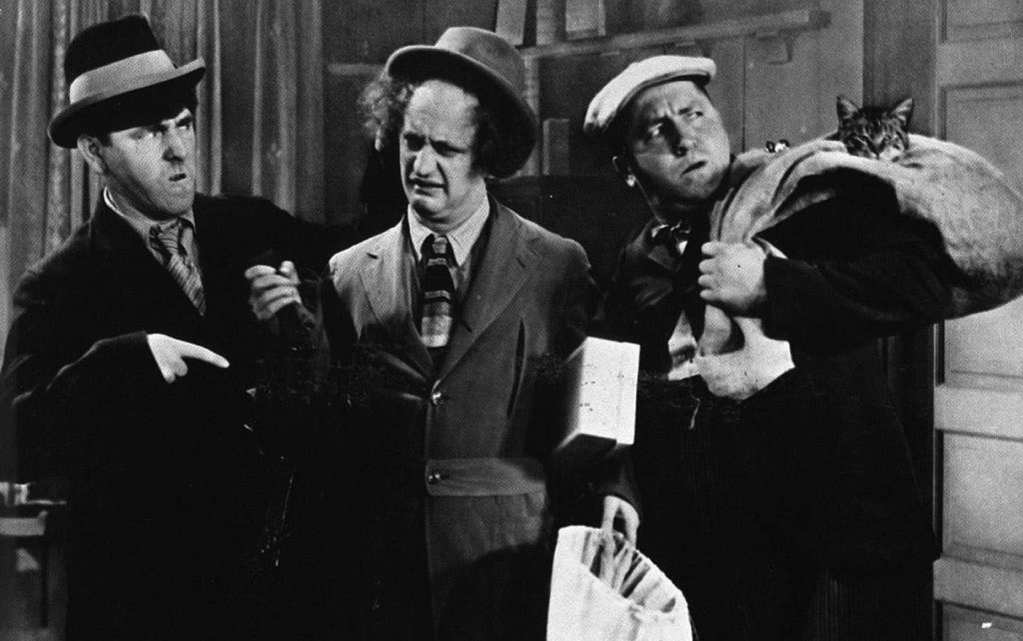1440x902 Title Tv Show The Three Stooges Stooges Wallpaper Stooges Exterminators HD Wallpaper
