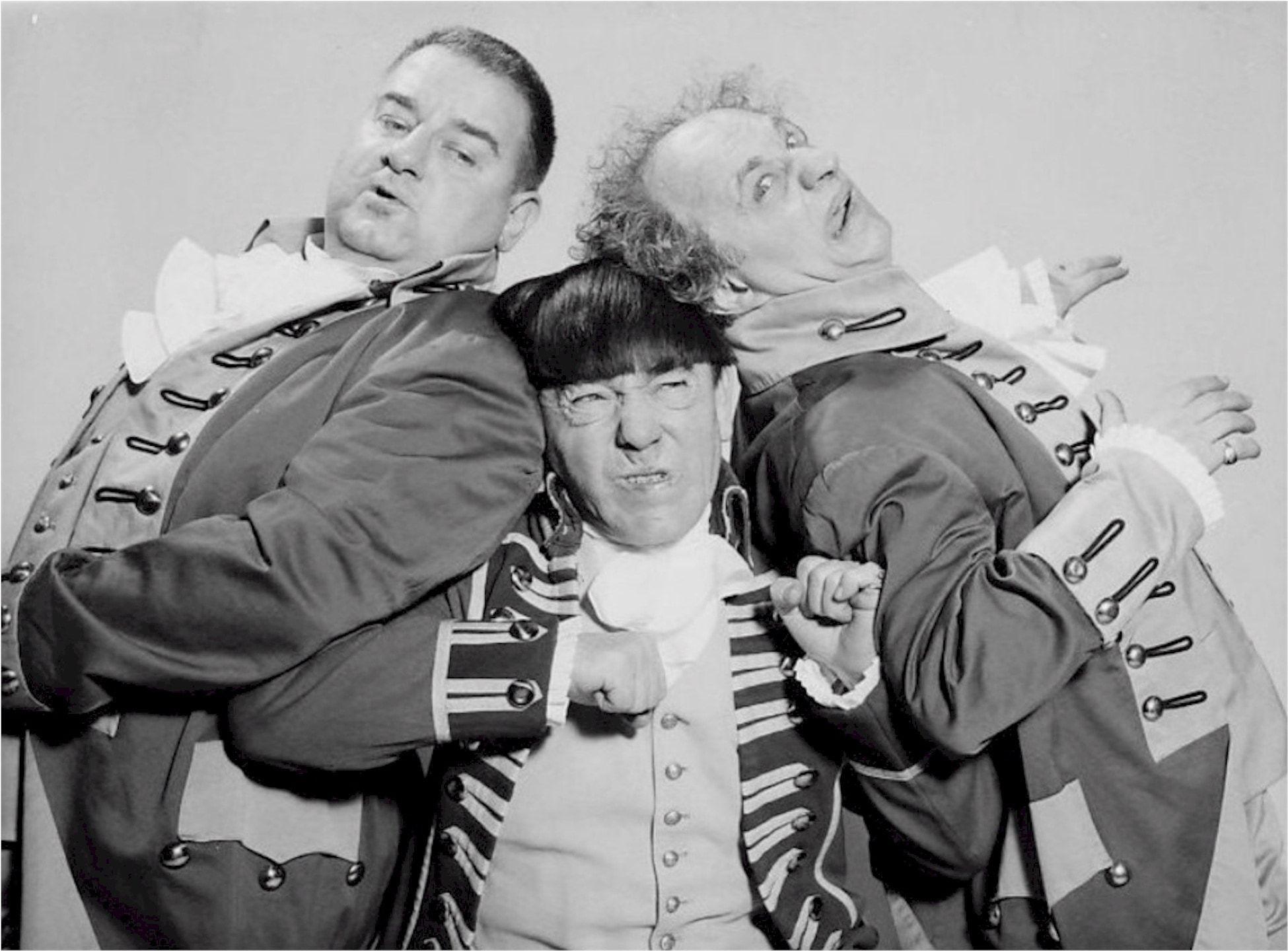 Three Stooges Wallpapers Top Free Three Stooges Backgrounds Wallpaperaccess