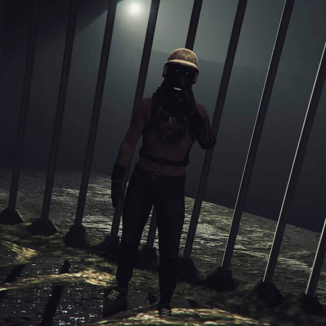 1080x1080 GTA Try Hard Wallpaper