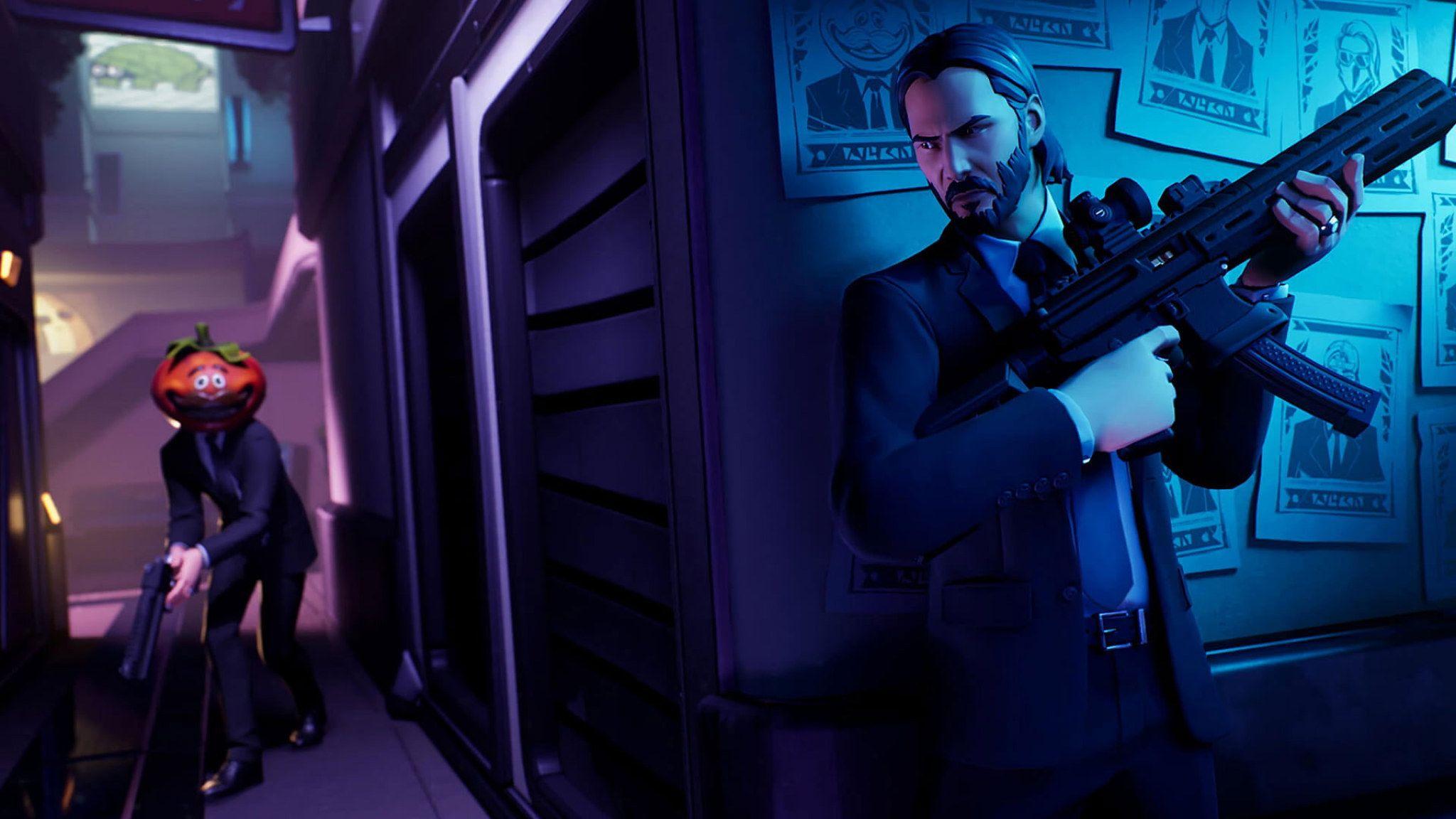 2048x1152 Fortnite wallpaper, Video Game, Fortnite Battle Royale, John Wick • Wallpaper For You HD Wallpaper For Desktop & Mobile