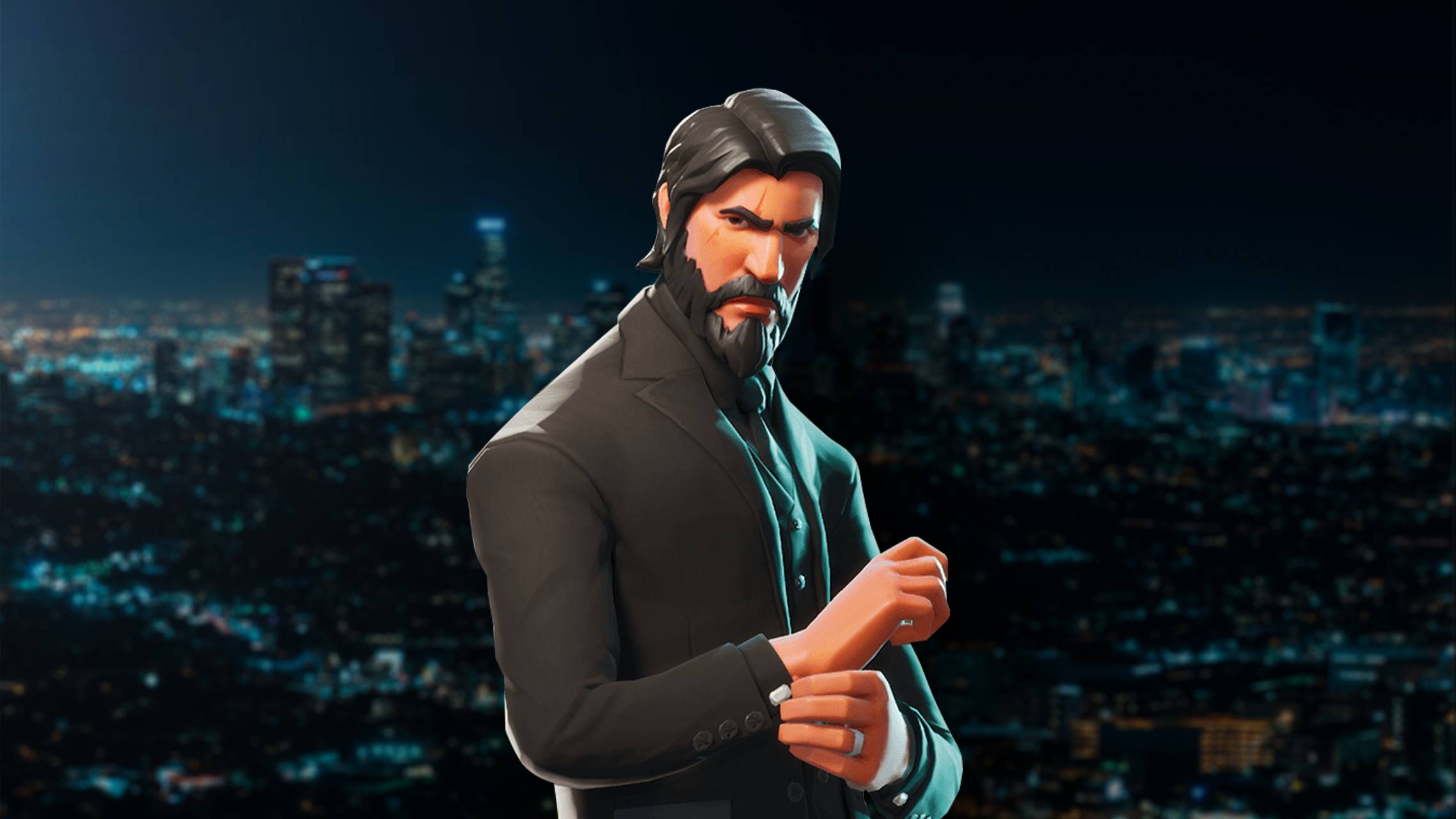 2276x1280 John Wick Fortnite Skin Wallpaper