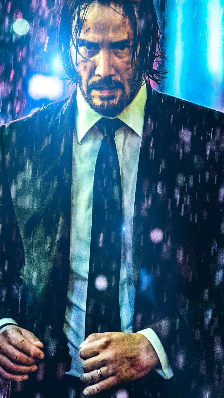 750x1334 John Wick Wallpaper 4k Mobile