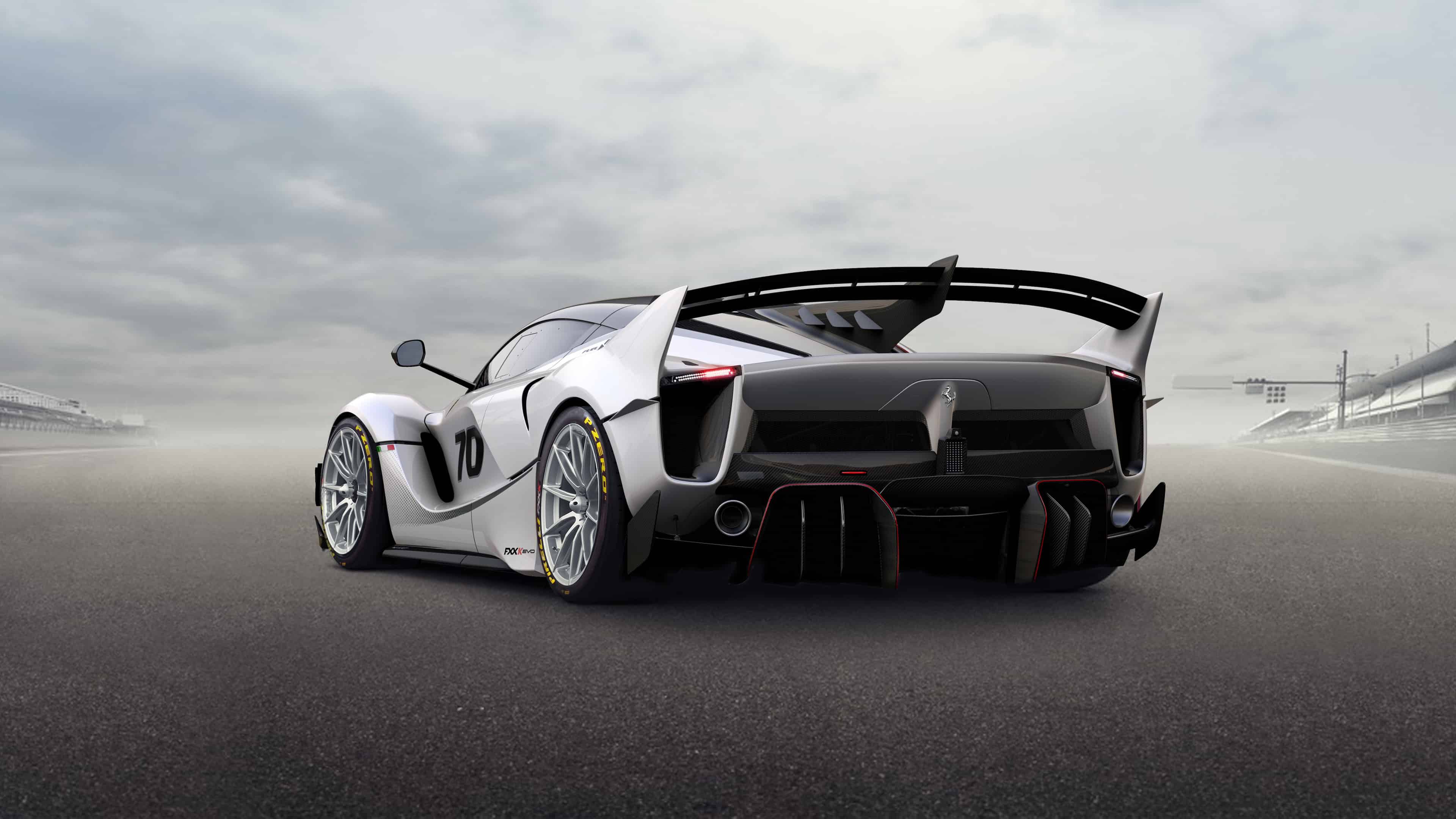 3840x2160 Ferrari FXX K Evo Back UHD 4K Wallpaper