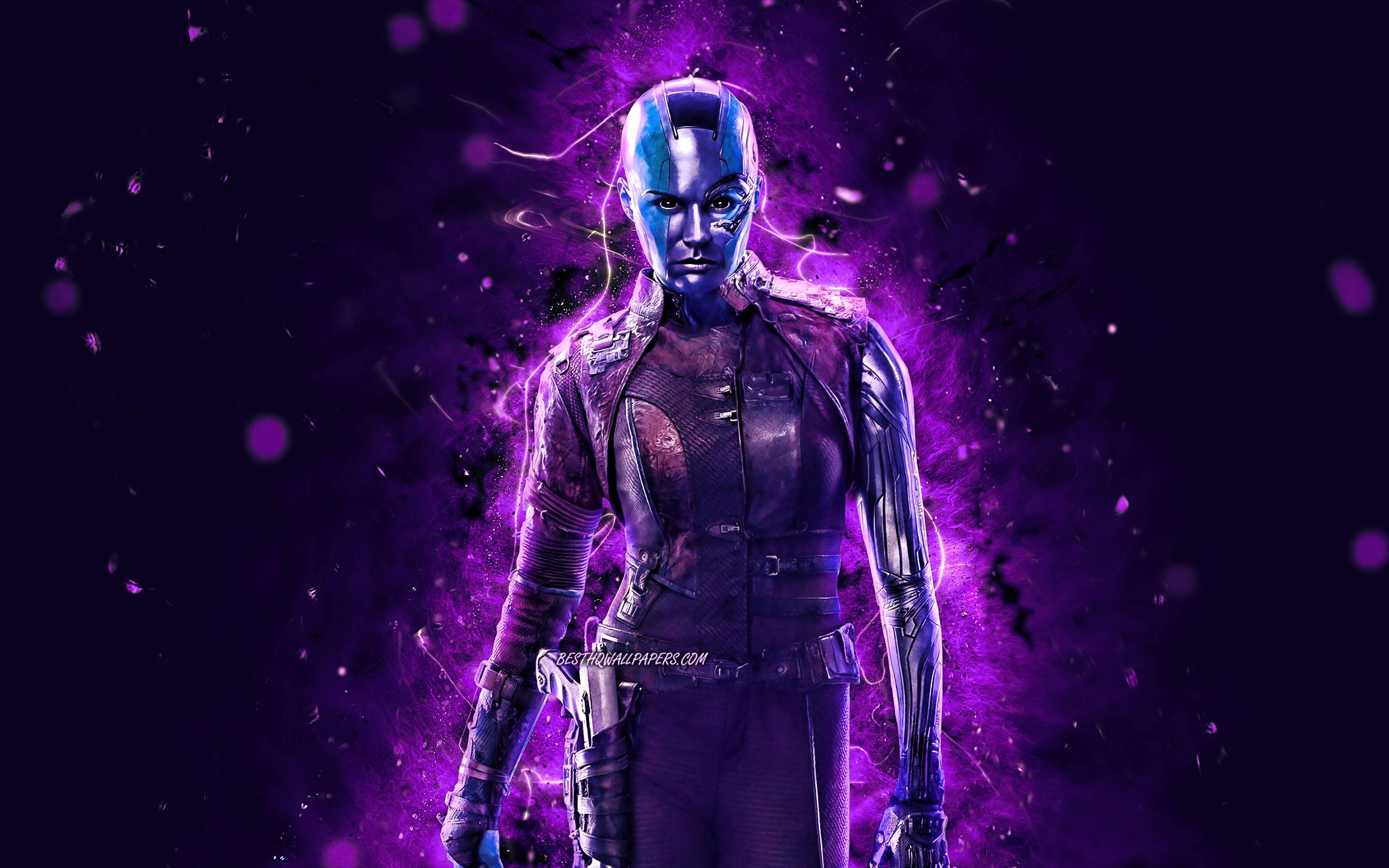 Nebula Marvel Wallpaper