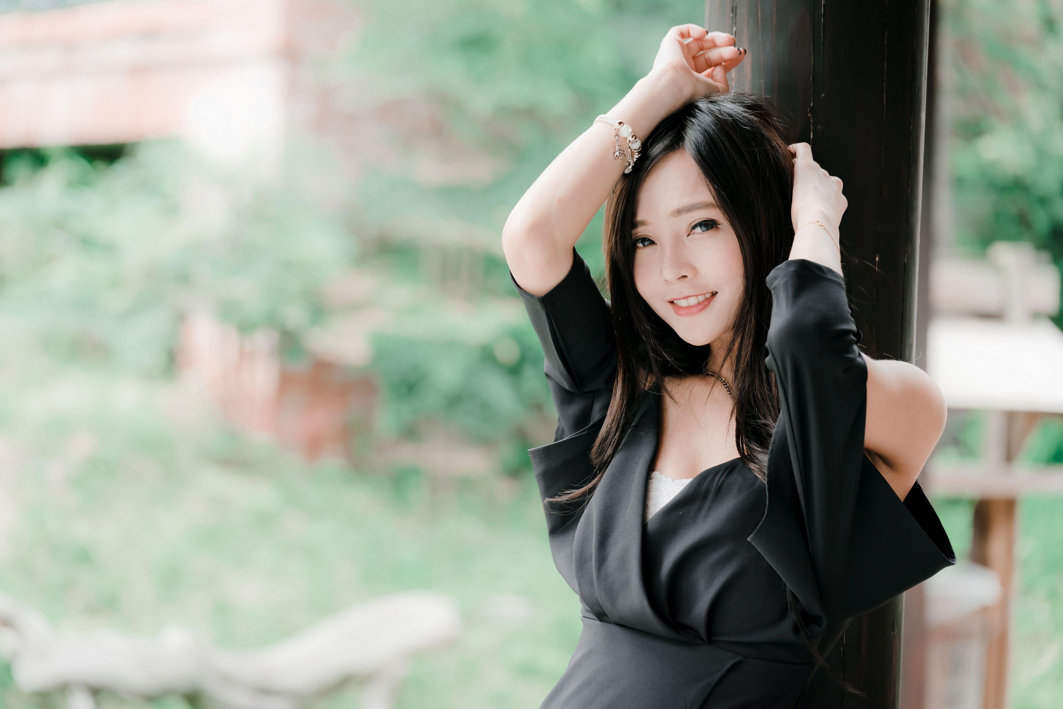 4500x3002 Asian Female Faces Wallpaper .