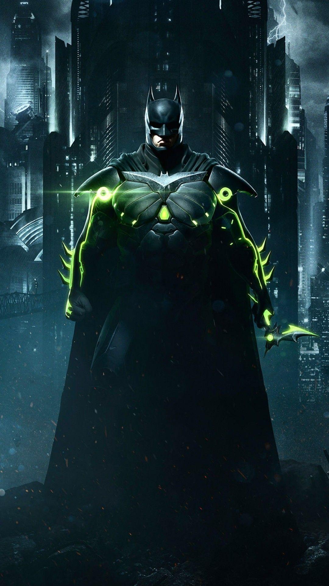 1080x1920 Justice League Batman Wallpaper 4k