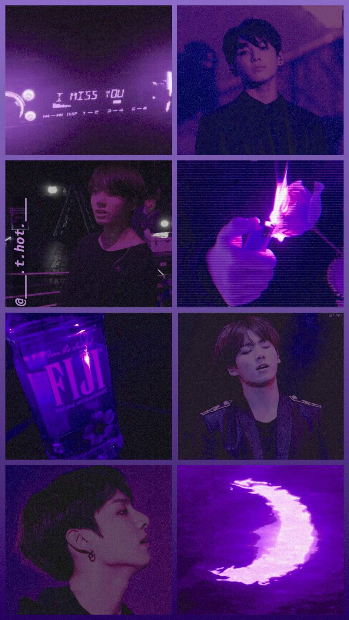 1152x2048 Jungkook purple wallpaper. ARMY's Amino