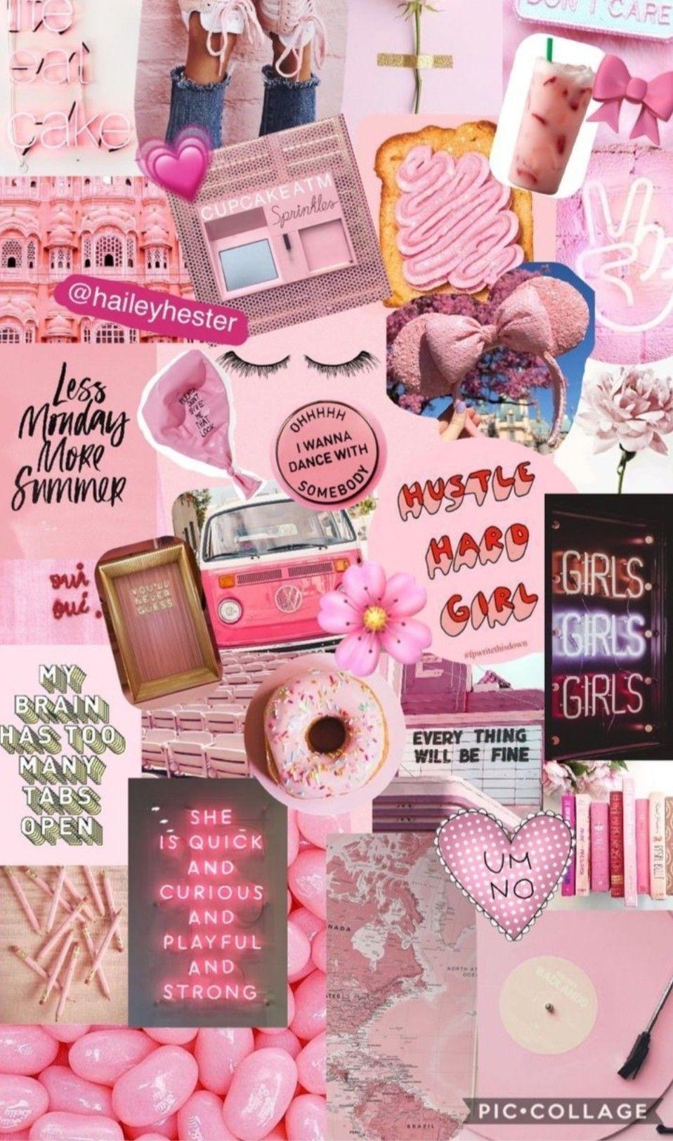 Featured image of post View 22 Iphone Pink Aesthetic Wallpaper Collage