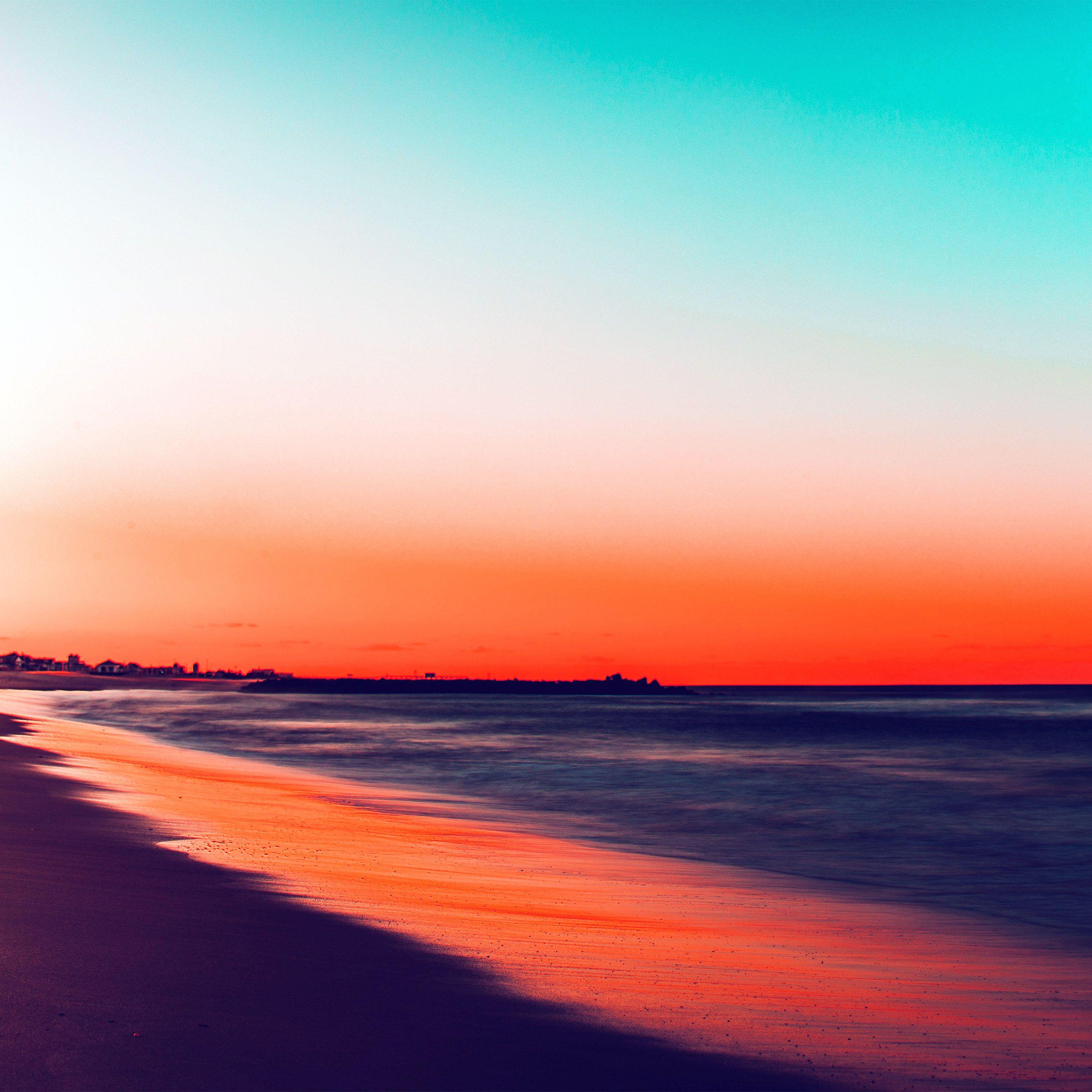 2732x2732 Beach Wallpaper Sunset Wallpaper & Background Download