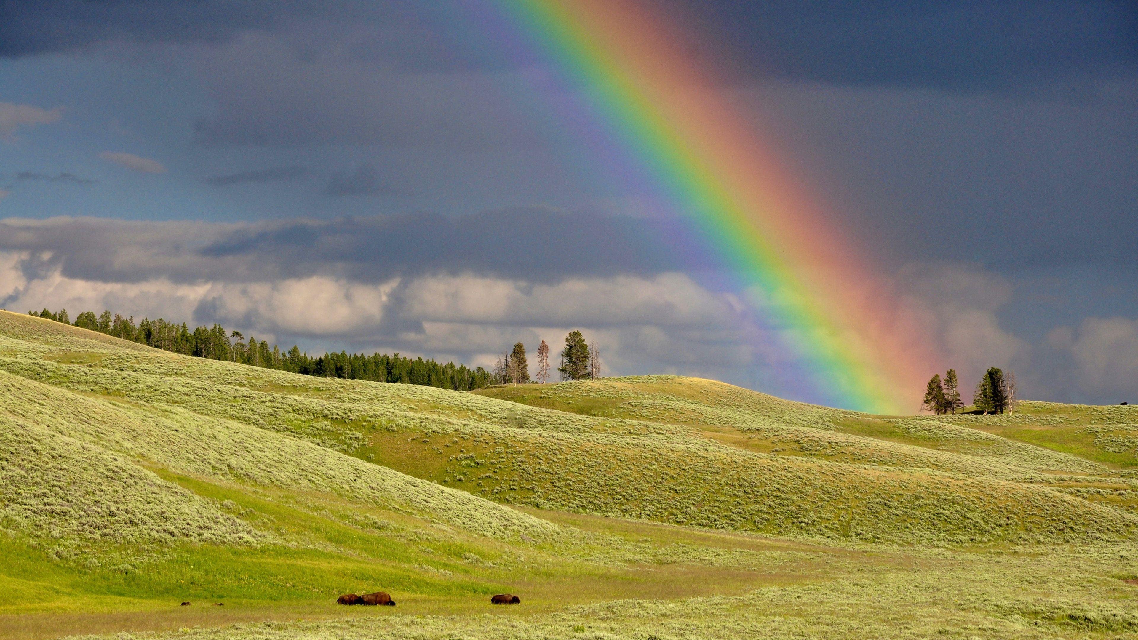 3840x2160 Rainbow 1 4K HD Nature Wallpaper