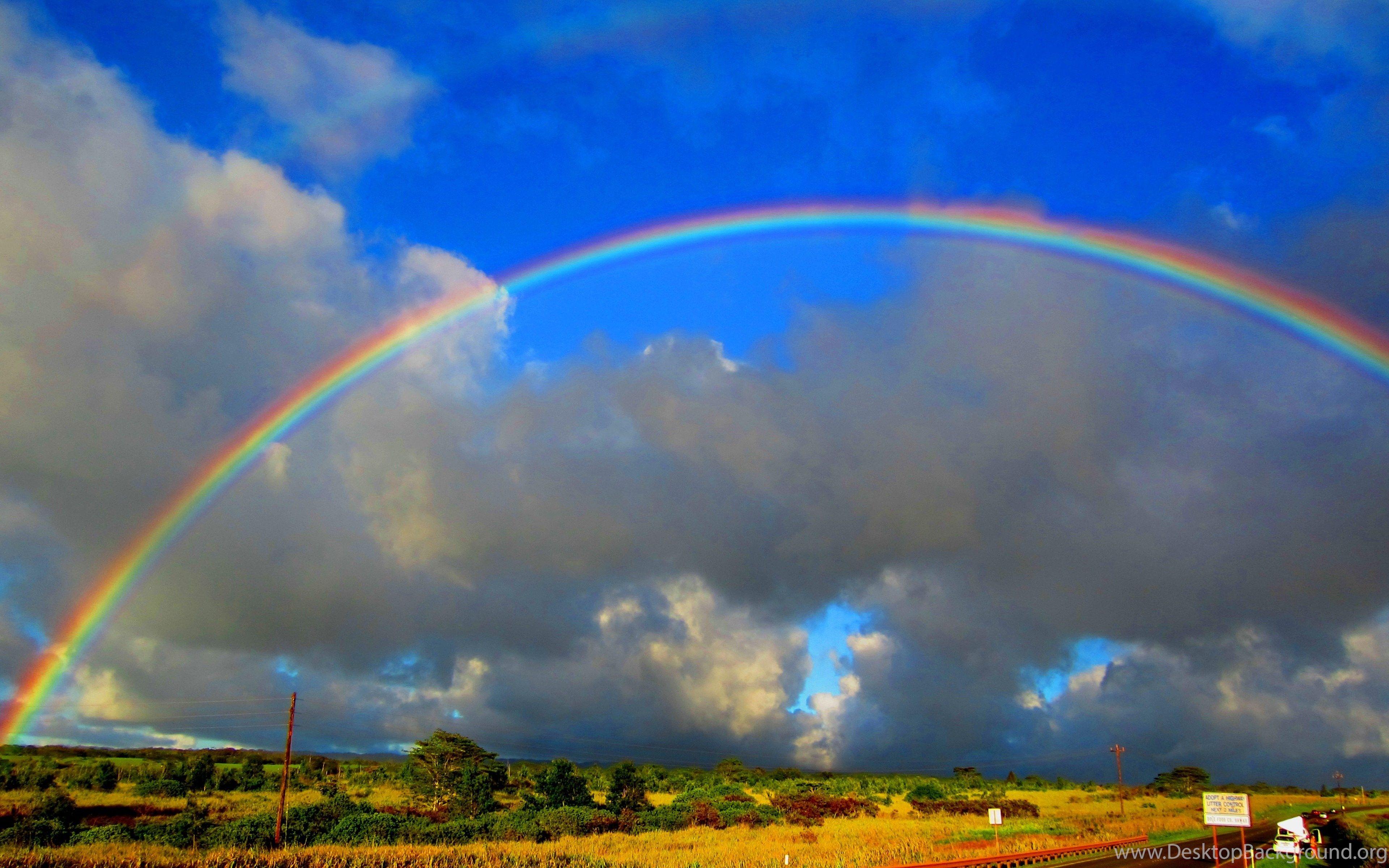 3840x2400 Real Rainbow iPhone Wallpaper : Nature Wallpaper Semrawut Desktop Background