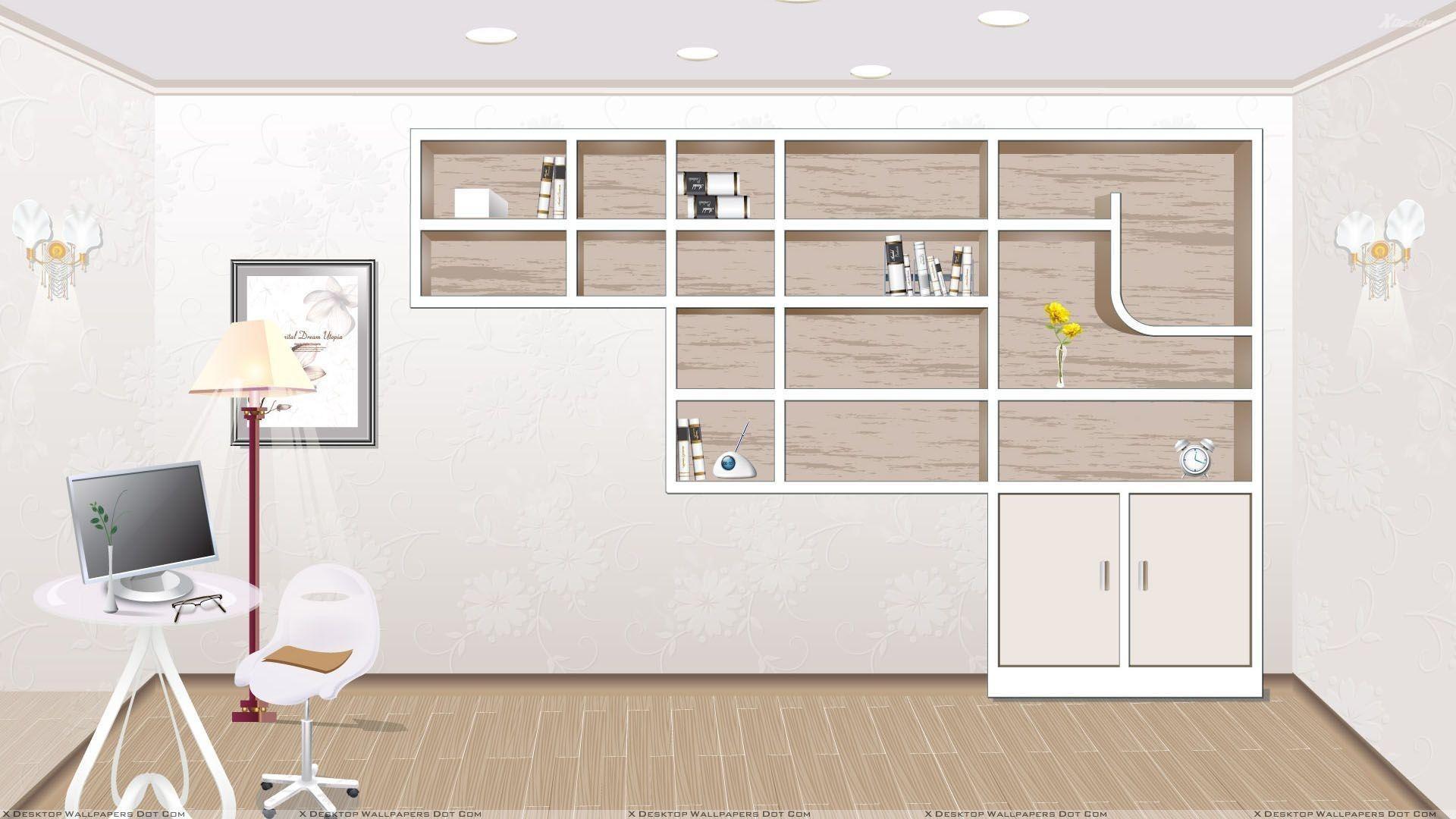 1920x1080 Organised Desktop Wallpaper Office