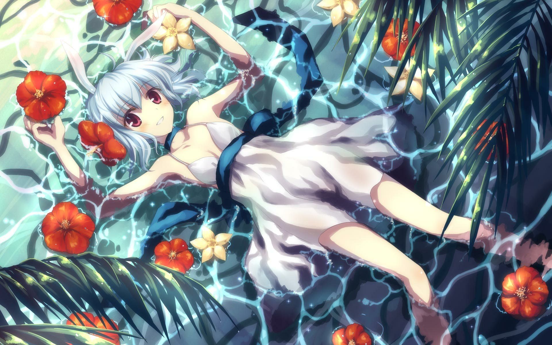1920x1200 DJMax HD Wallpaper: Serene Summer Vibes in Rhythm