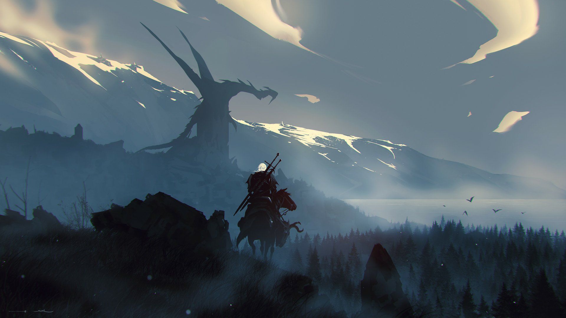 1920x1080 The Witcher 3 Wild Hunt Epic Landscape HD Wallpaper by Ömer Tunçx1080