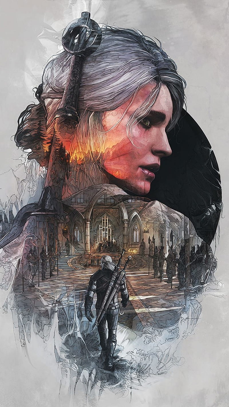 800x1422 The Witcher 3 Wild Hunt, Hunter, Witch, Sorrow, HD Phone Wallpaper