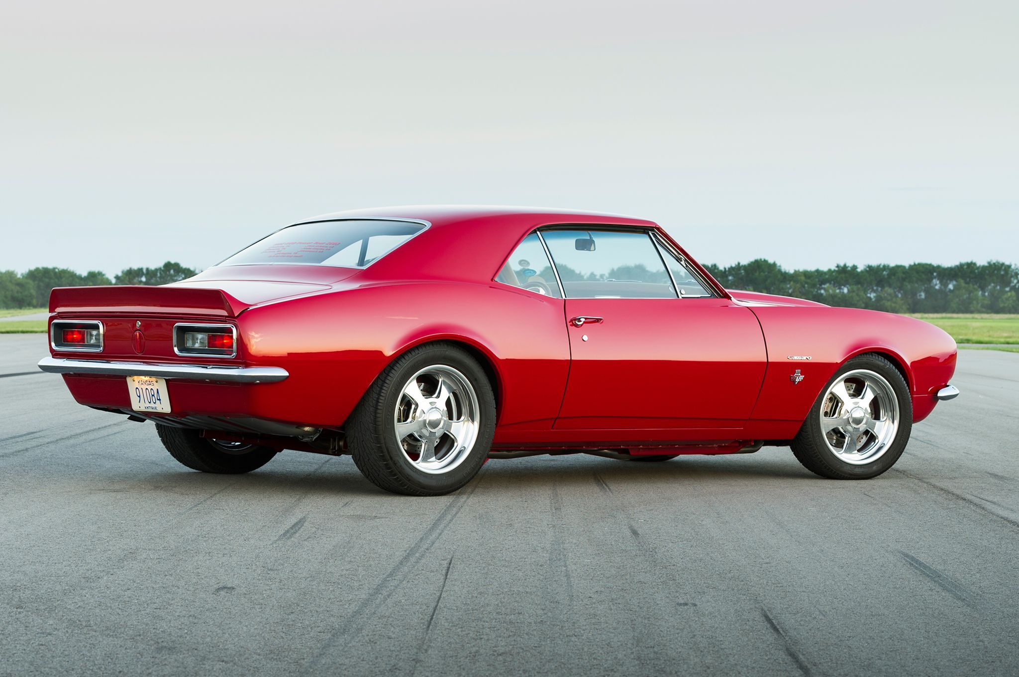 2048x1360 Desktop wallpaper: Vehicles, Chevrolet Camaro, 1967 Red Chevrolet Camaro, Hot Rod, Muscle Car, Chevrolet 4K free download for PC. 392050