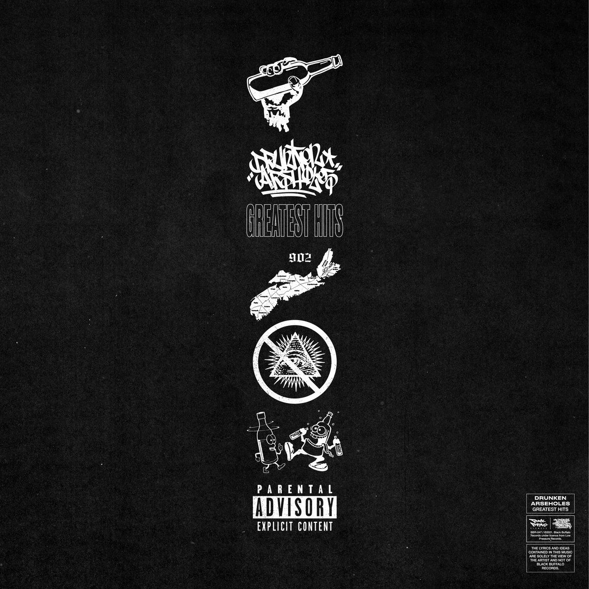 1200x1200 Drunken Arseholes Greatest Hits