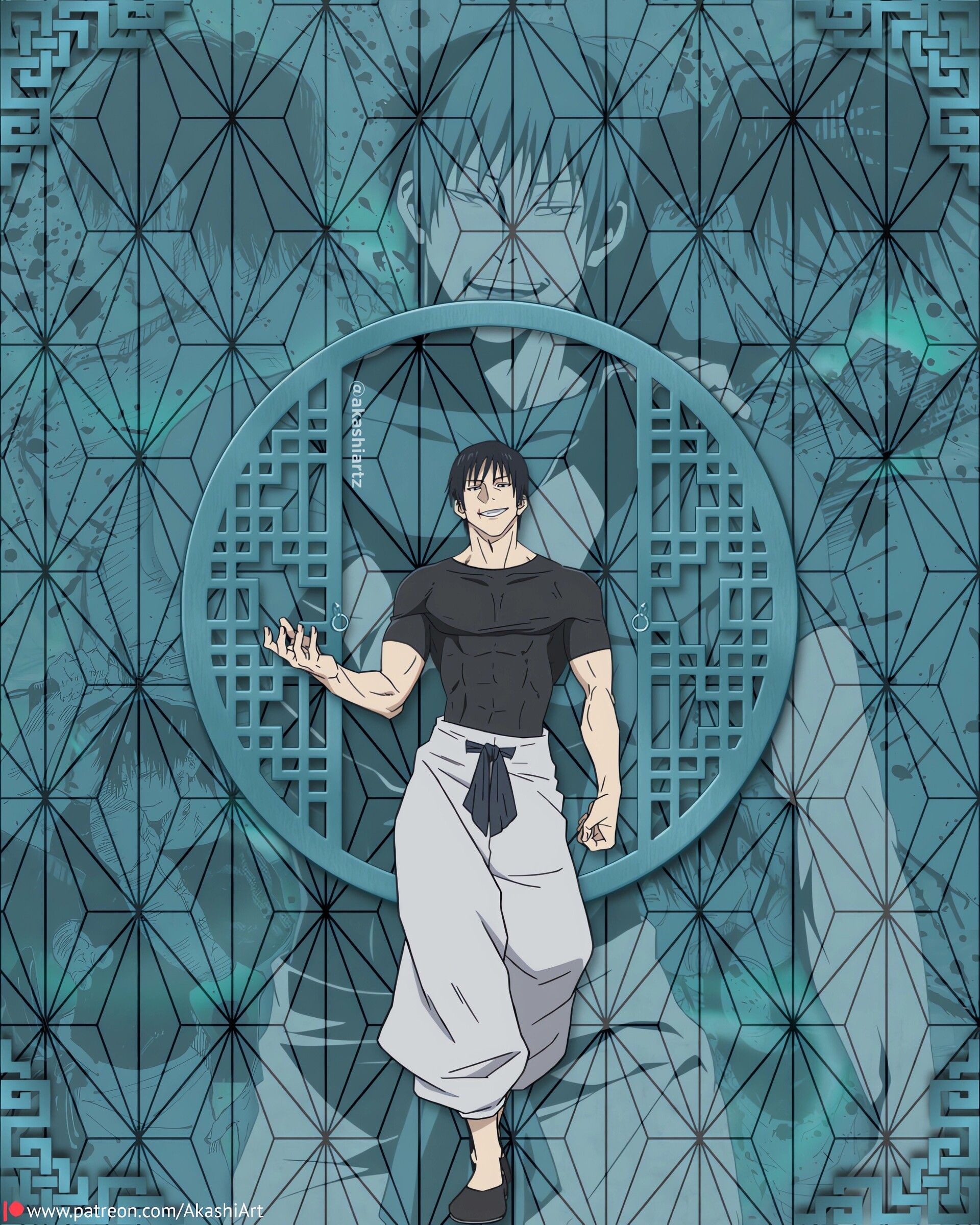 1920x2400 Toji Fushiguro Phone Wallpaper