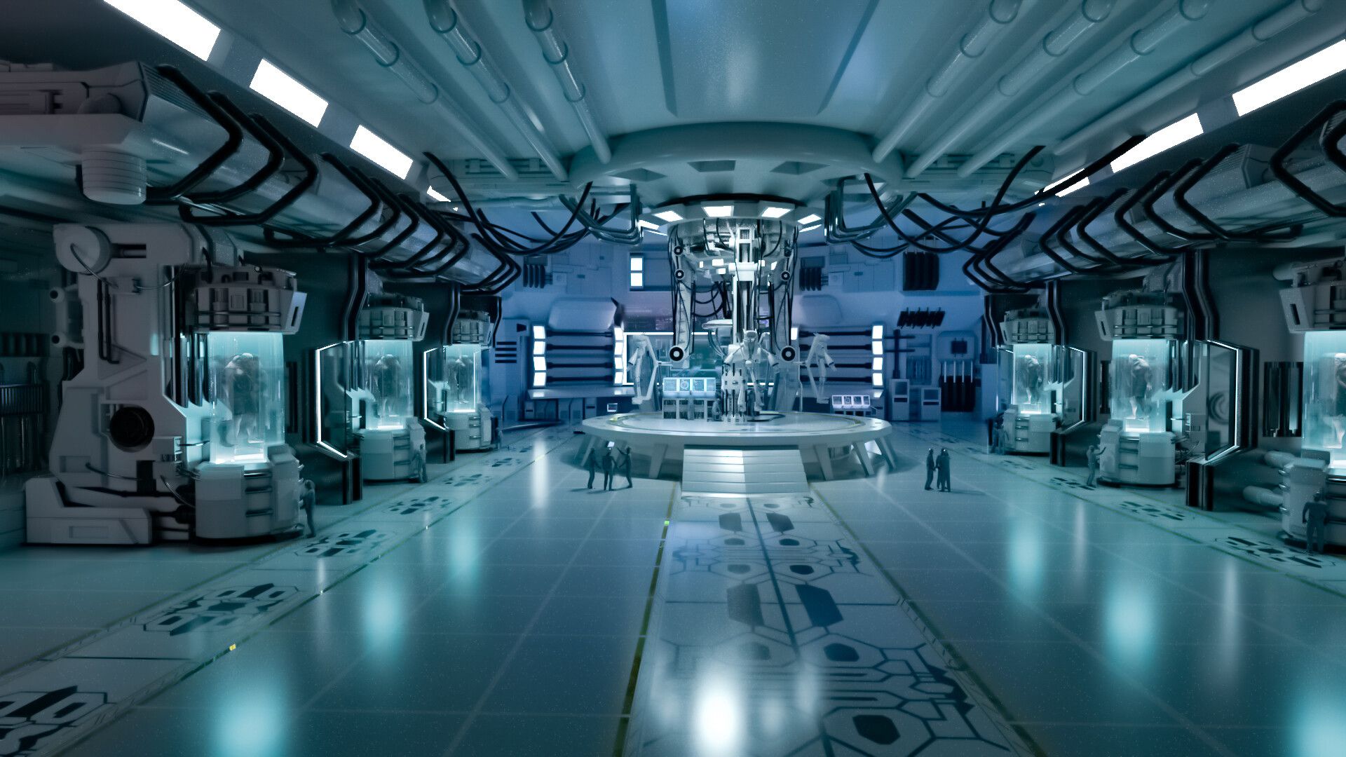 1920x1080 Sci Fi Laboratory