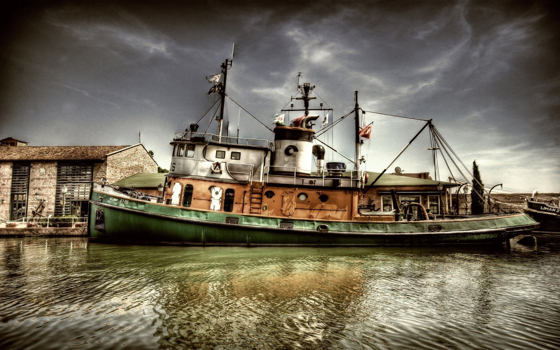 1920x1200 Download Tugboat Vehicle Ship HD Wallpaperx1200