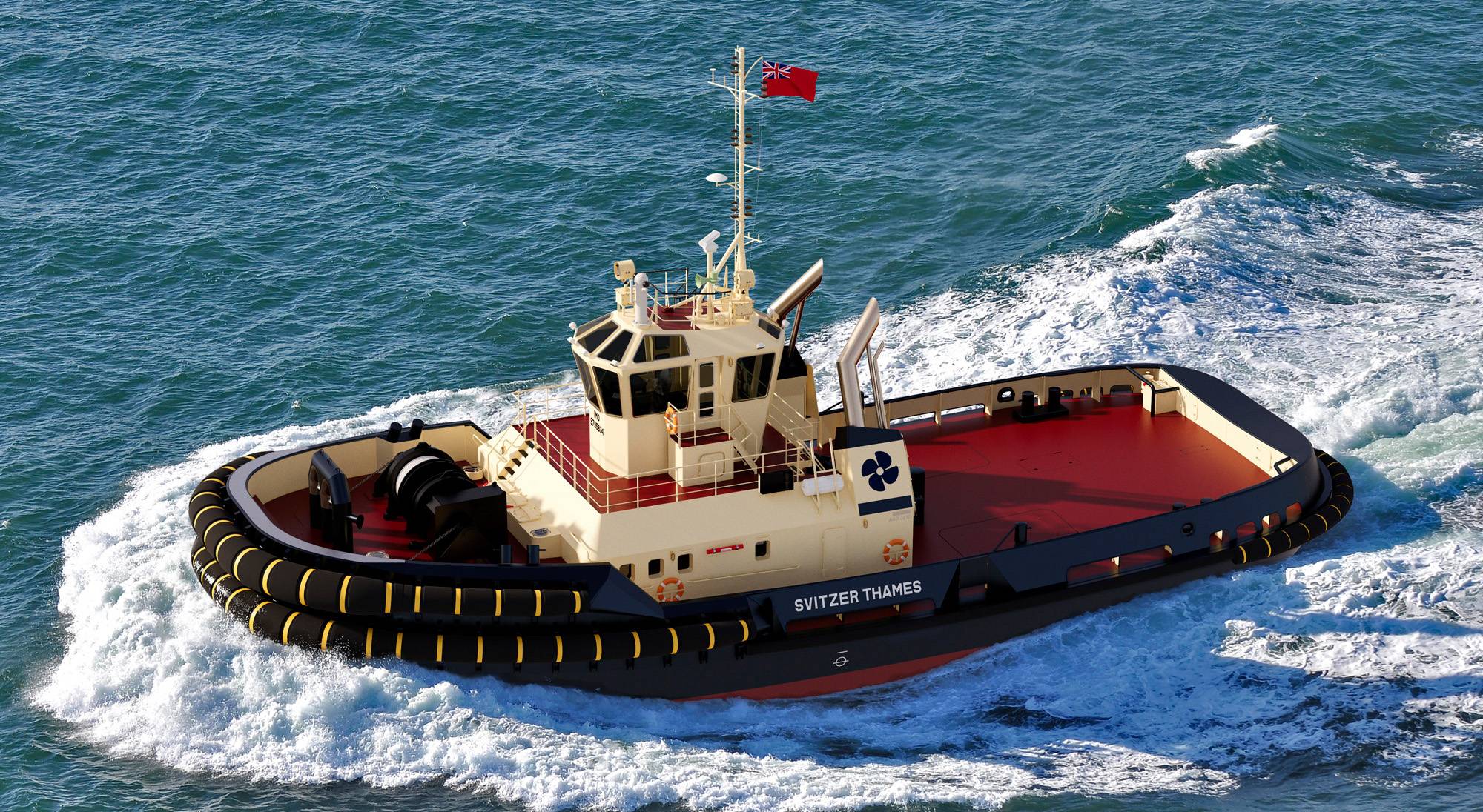2000x1096 Free Tugboat 4K Wallpaper & Desktop HD Background for PC