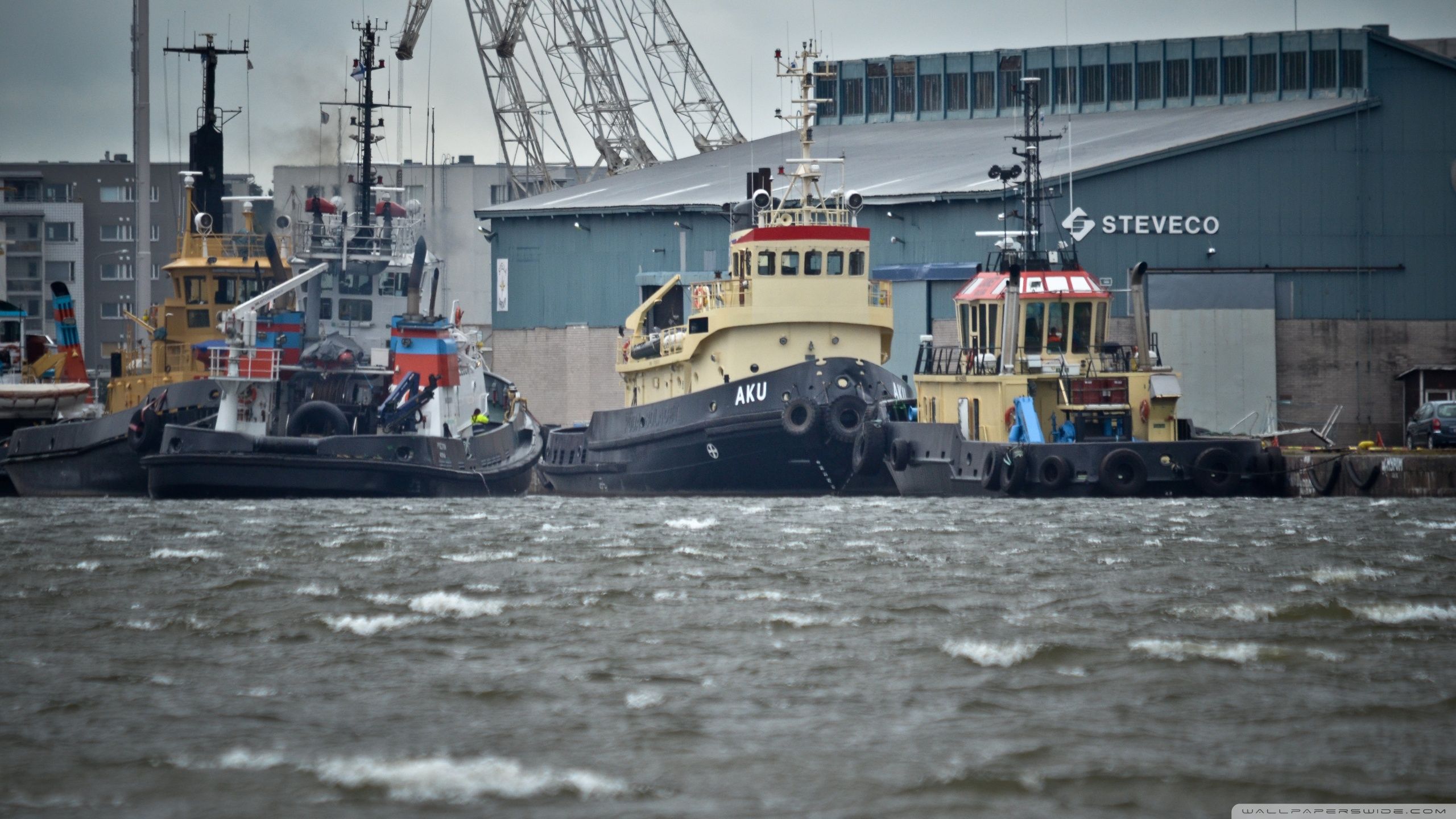 2560x1440 Tugboats 4K UHD Wallpaper for UltraHD Desktop and TV : Widescreen and UltraWide Display : Smartphone and Tablet Devices