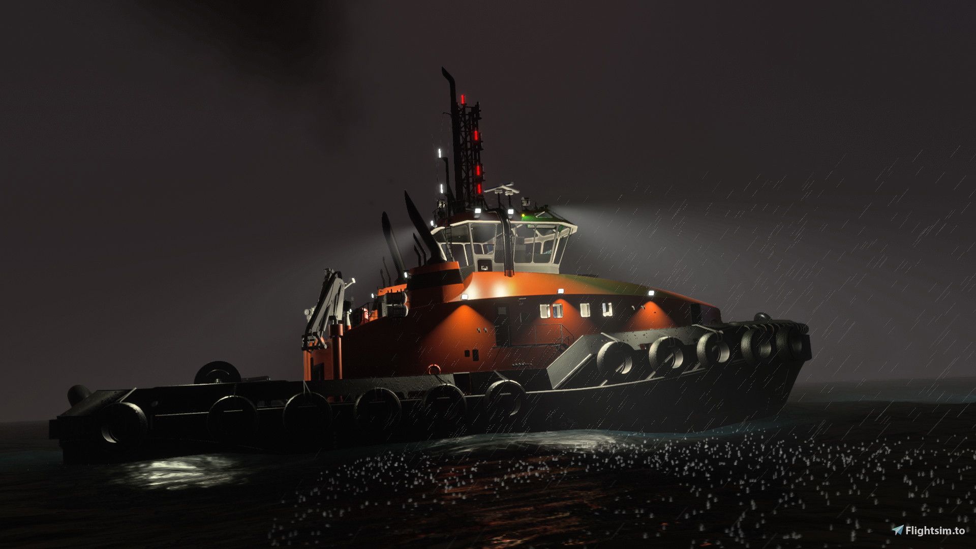 1920x1080 ASD Tug Boat by Marine RM for MSFS