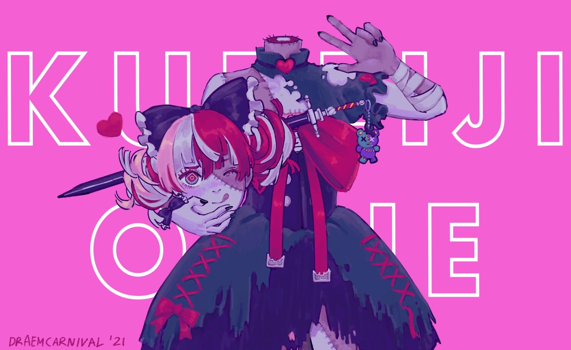 1920x1177 Kureiji Ollie fanart