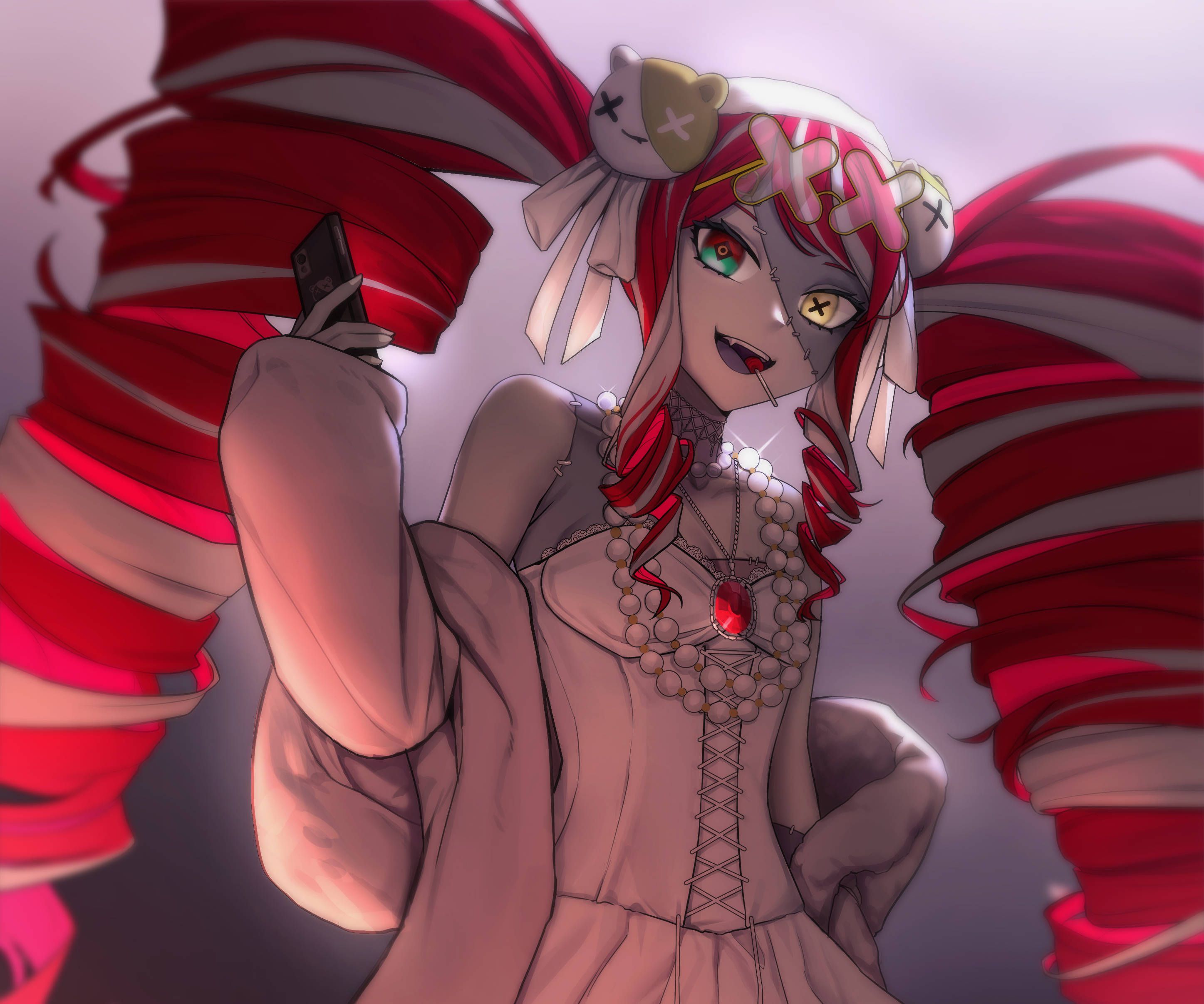 2894x2412 Download Hololive Virtual YouTuber Kureiji Ollie Wallpaper
