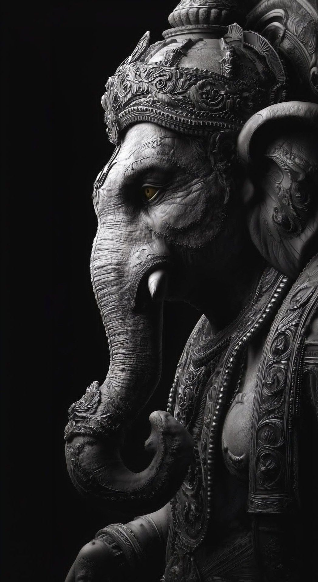 1047x1915 ganpati wallpaper Free Download