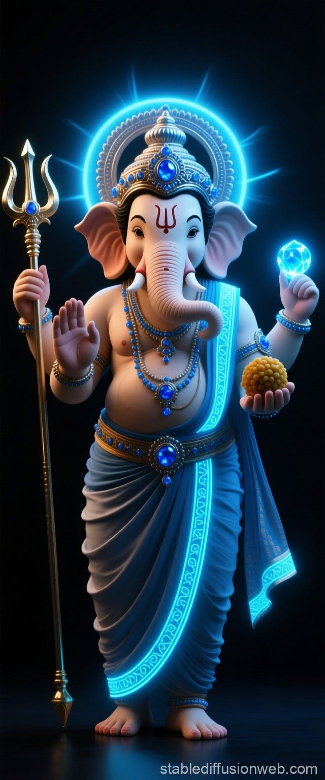 640x1536 black background with lord ganesh Prompts. Stable Diffusion Online