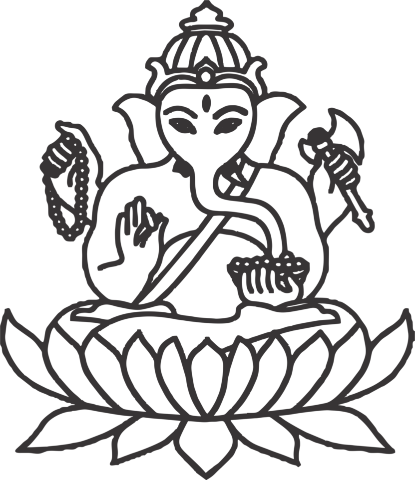 831x962 Ganesha 831x962 transparent PNG graphic 831x962