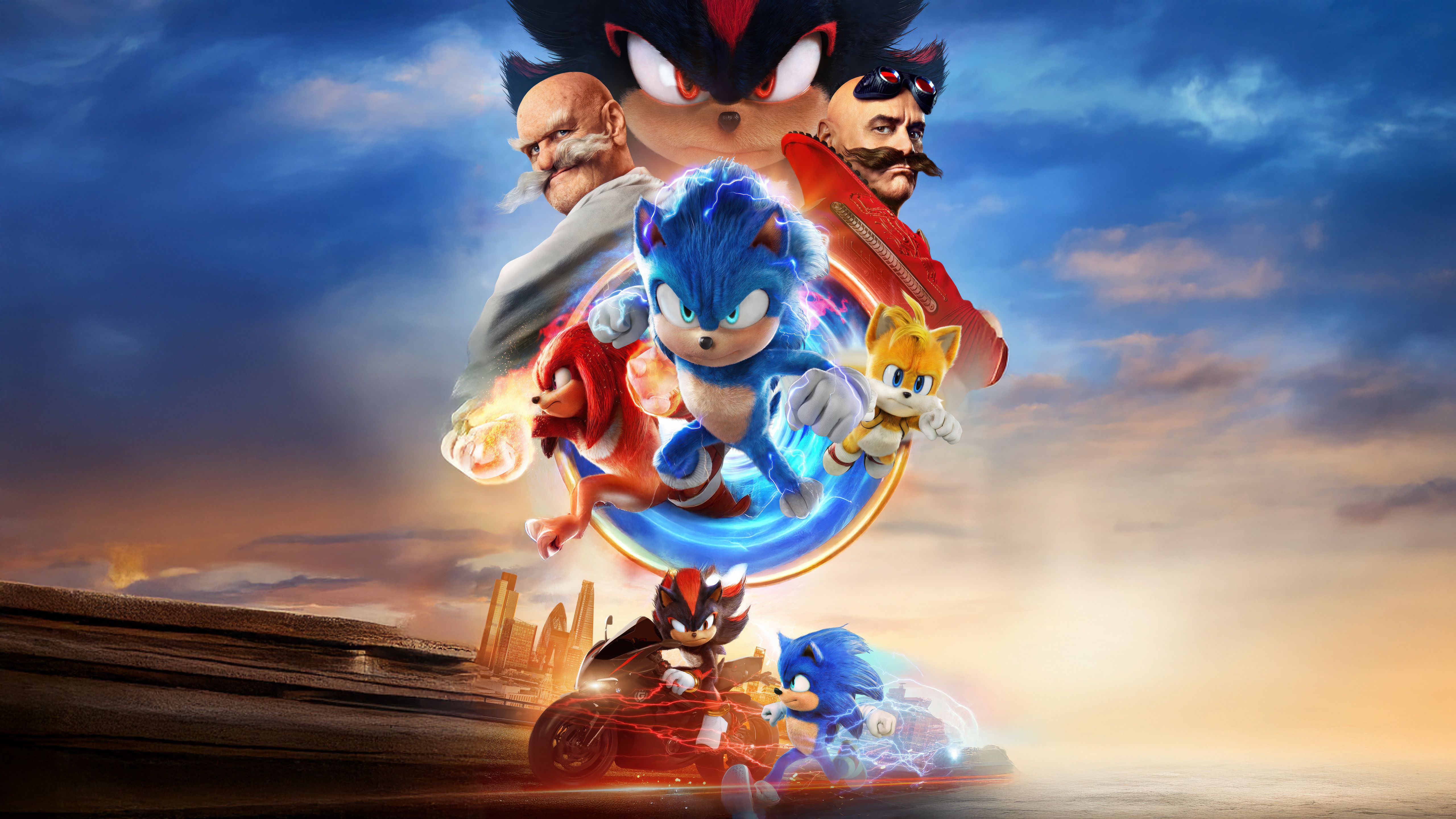 5120x2880 Sonic the Hedgehog 3 Ultra HD 8K Wallpaper Blastx4320