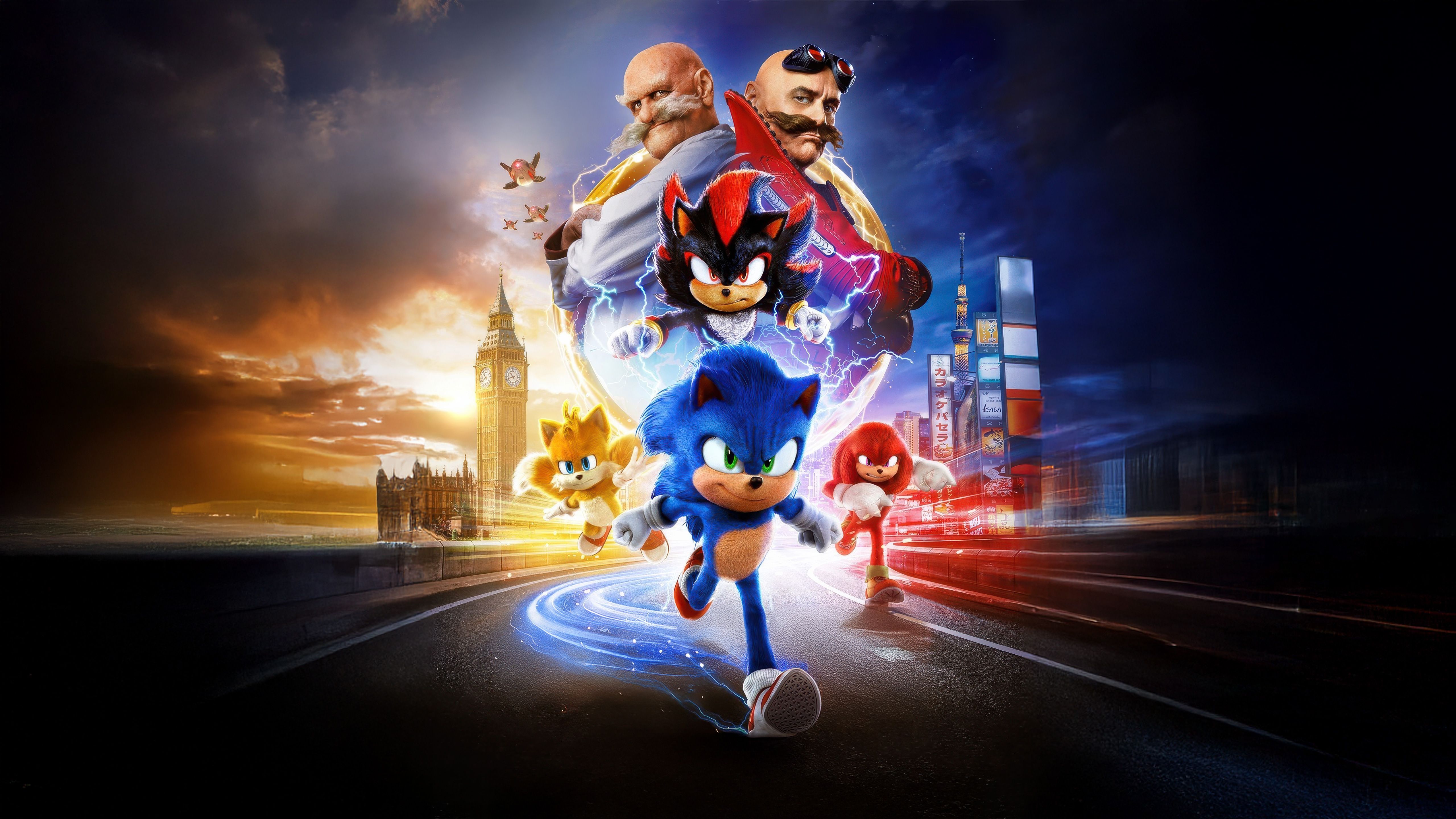 5120x2880 Sonic the Hedgehog 3 Ultra HD Wallpaper