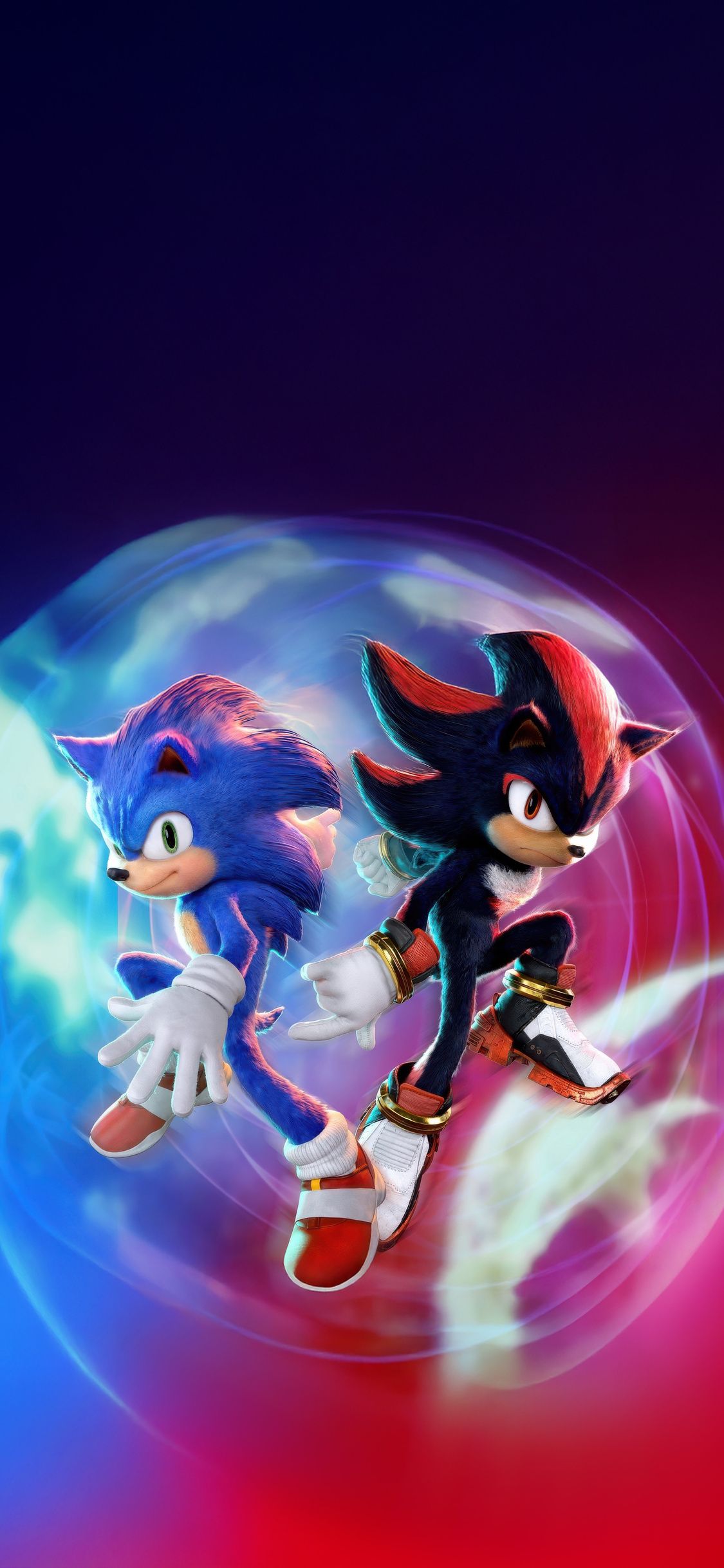 1125x2436 Sonic Vs Shadow In Sonic The Hedgehog 3 Movie iPhone XS, iPhone iPhone X , HD 4k Wallpaper, Image, Background, Photos and Picture