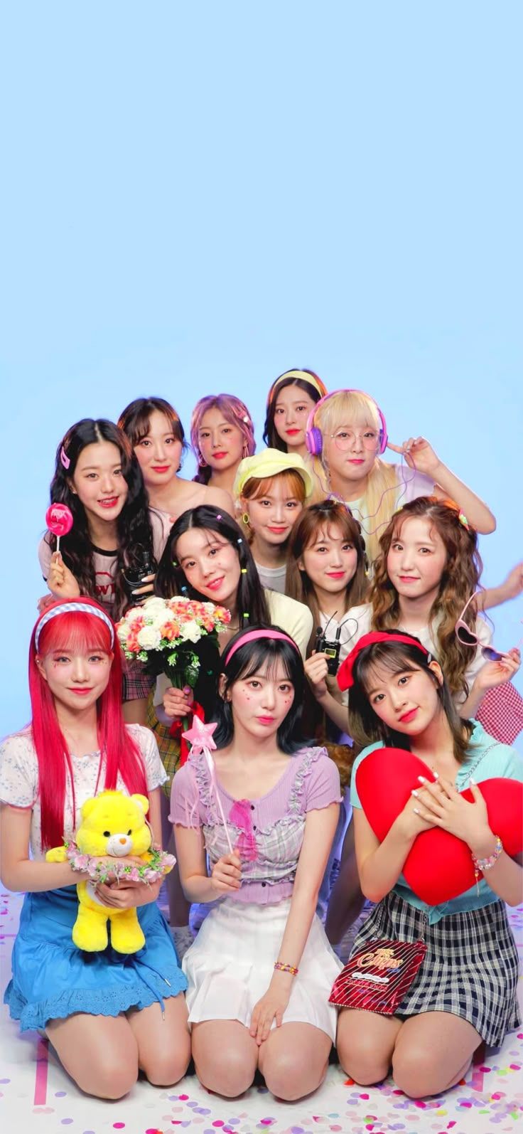 736x1594 iz*one wallpaper