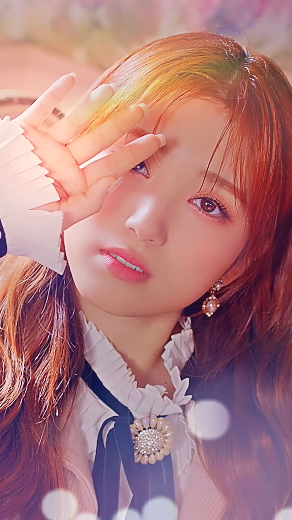 1215x2160 아이즈원(IZ*ONE) '파노라마(Panorama)' MV 배경화면(+폰) 사쿠라, 조유리, 권은비, 나코, 히토미 original offtherecord