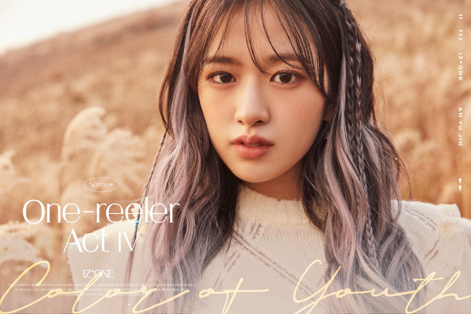 1500x1000 IZ*ONE Mini Album: One Reeler / Act IV (Official Photo 1 : Color Of Youth Versions)
