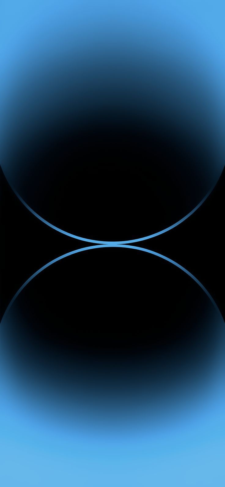736x1592 iPhone 14 Blue Wallpaper
