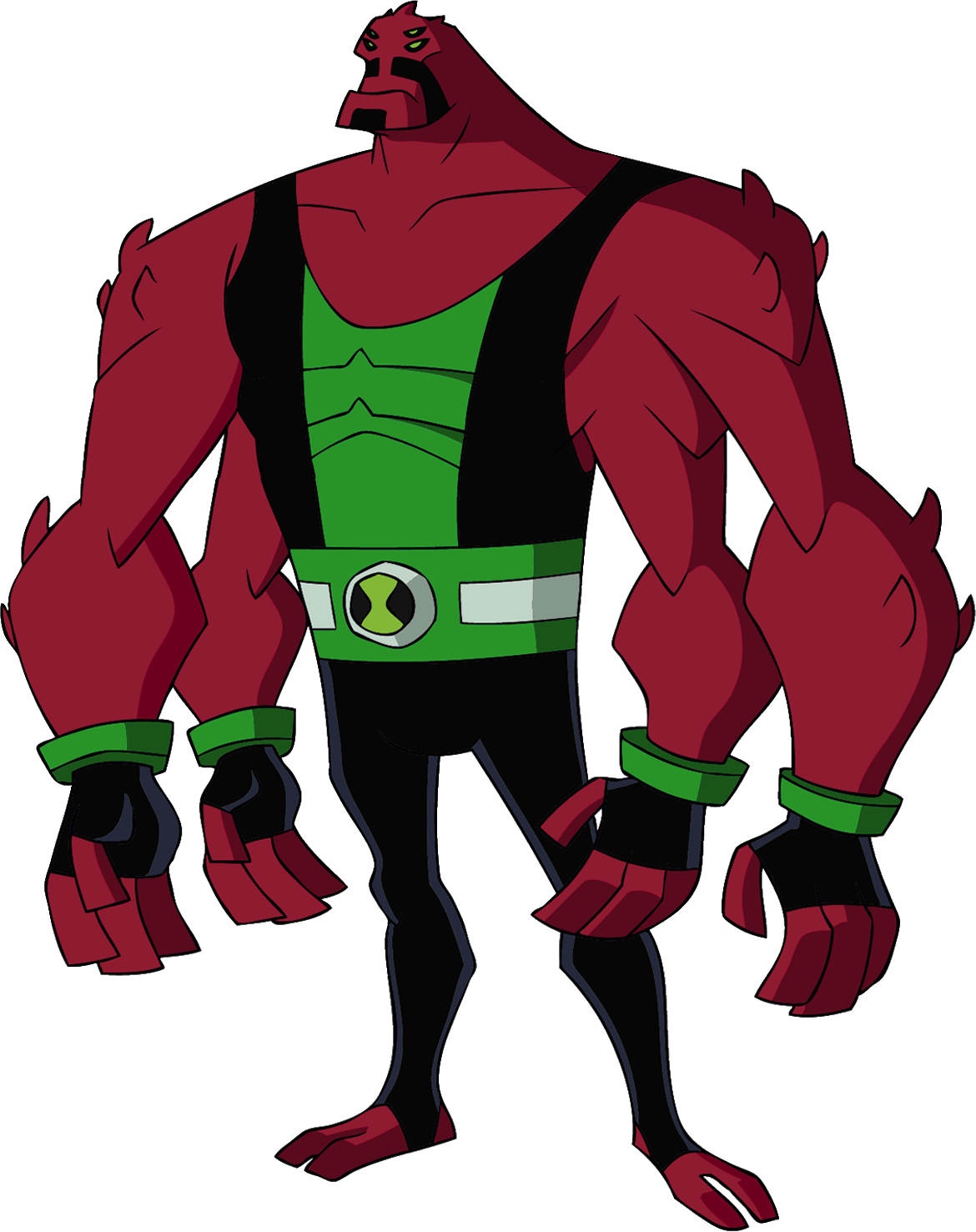 1170x1477 Ben 10 Four Arms transparent PNG