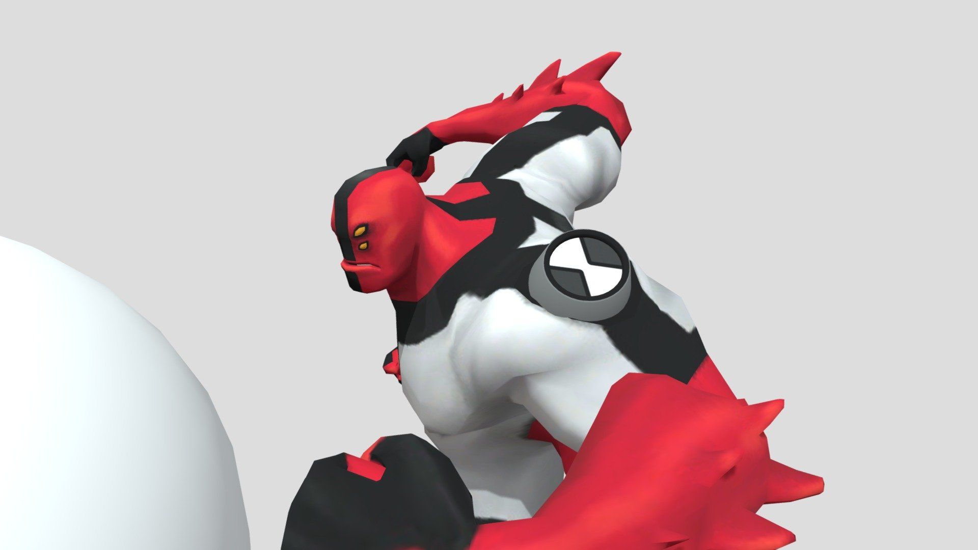 1920x1080 ben10 3D FourArms Free 3D model by 3D model lover [66d5c10]