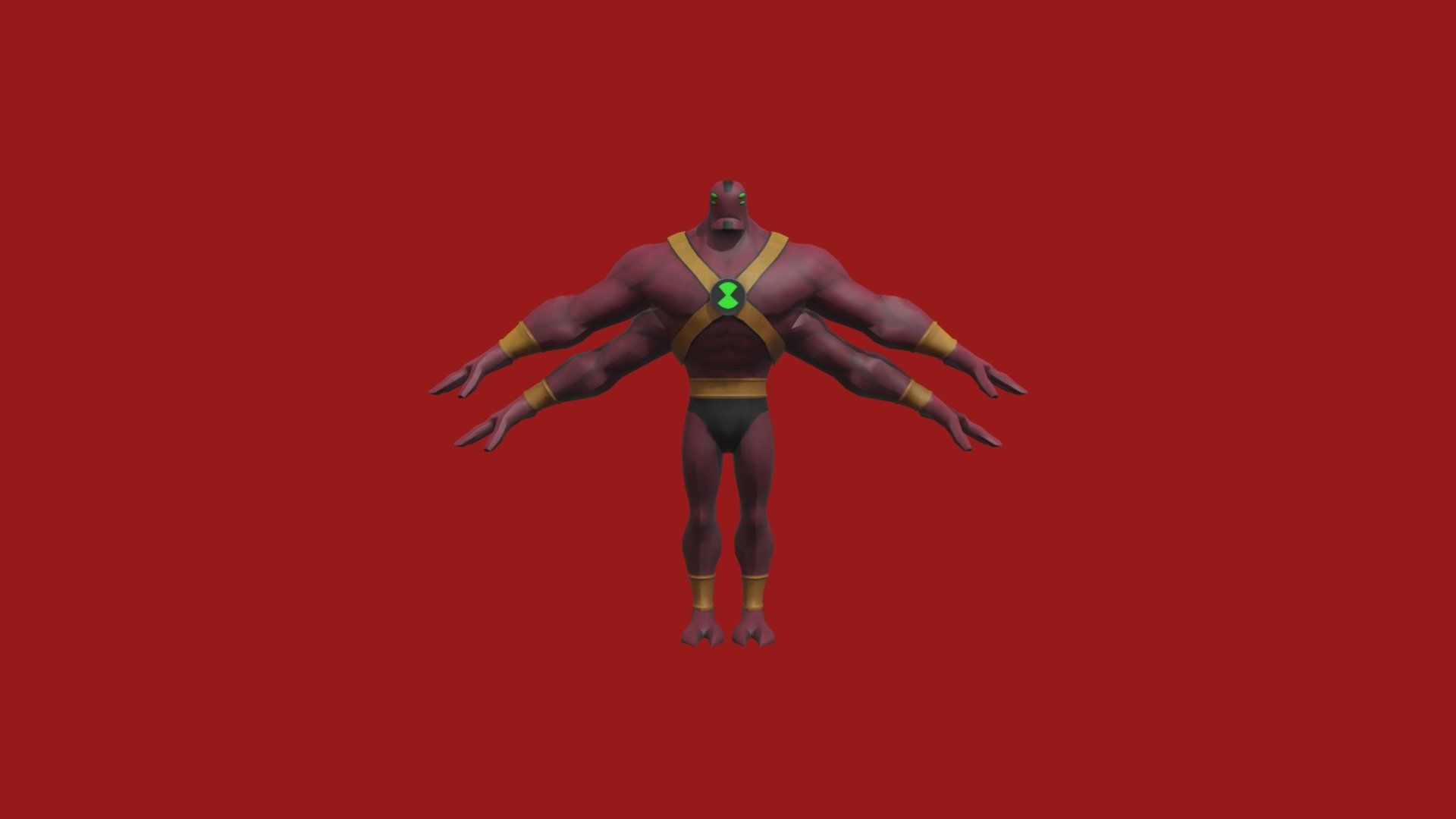 1920x1080 Four Arms (UA) Free 3D model by kingston.shamily [39b00db]