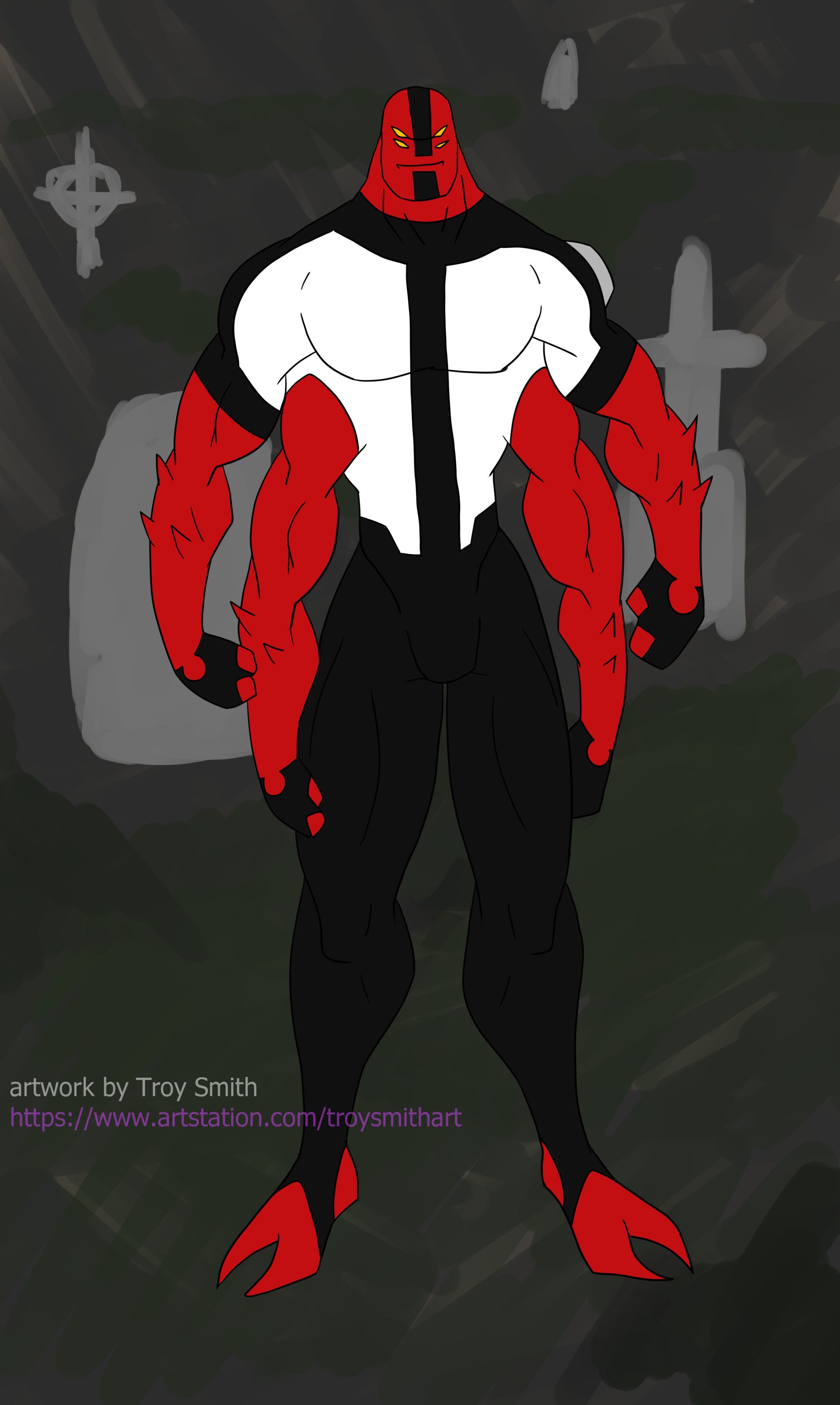 1920x3209 Troy Smith Arms in a Graveyard