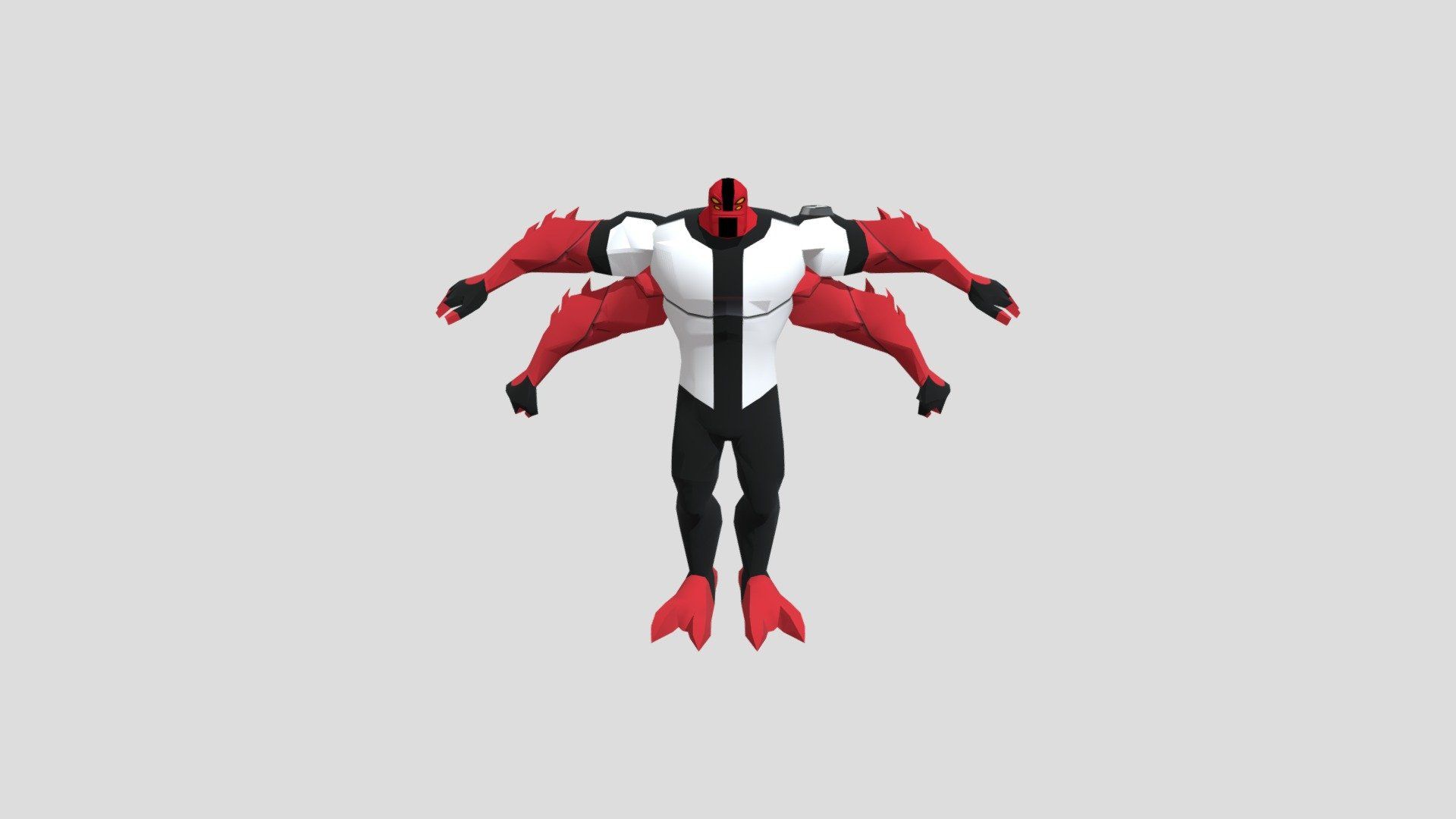 1920x1080 Four Arms model by Ben 10 [f3a1233]