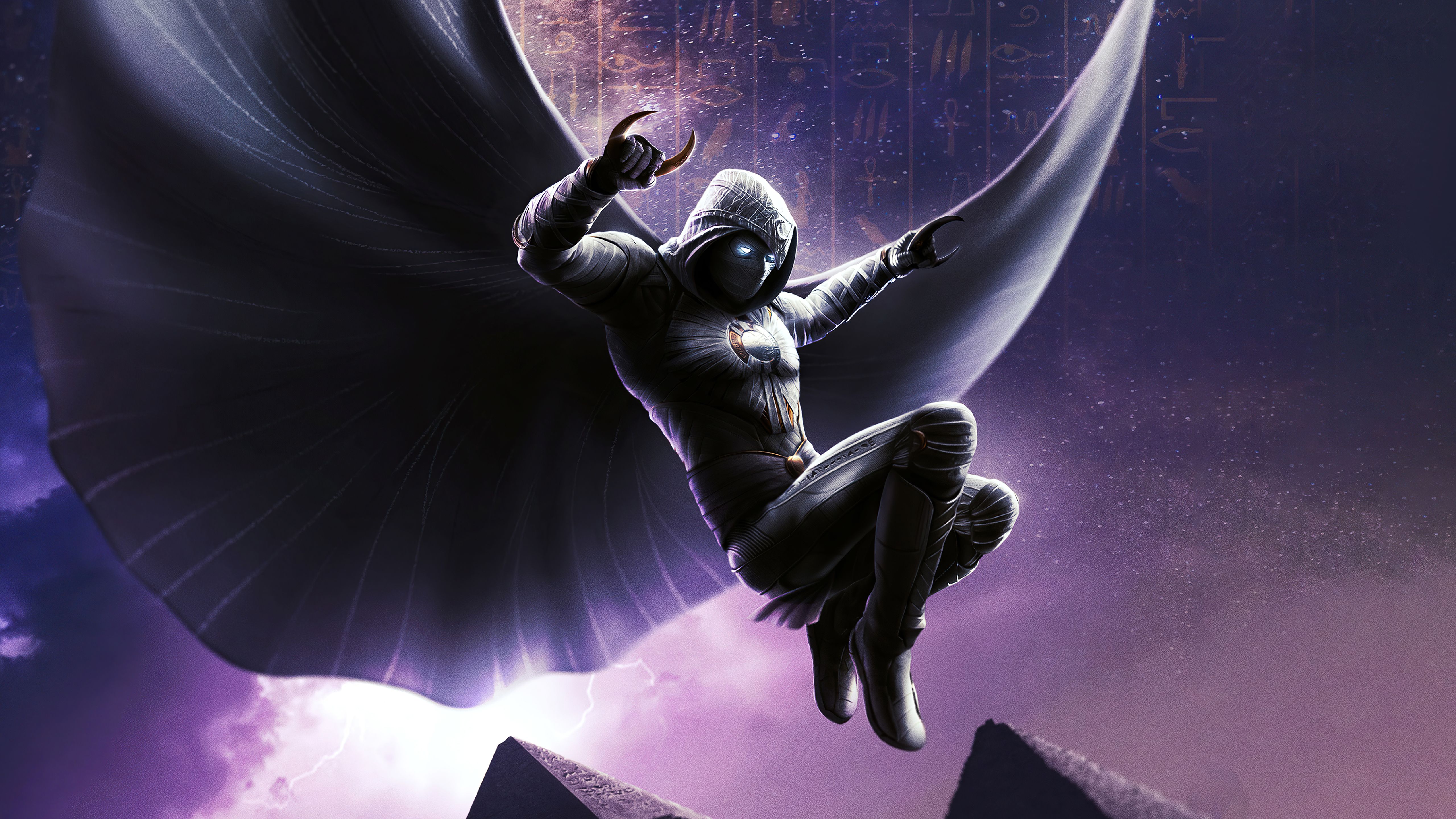 5120x2880 Moon Knight Wallpaper and Background
