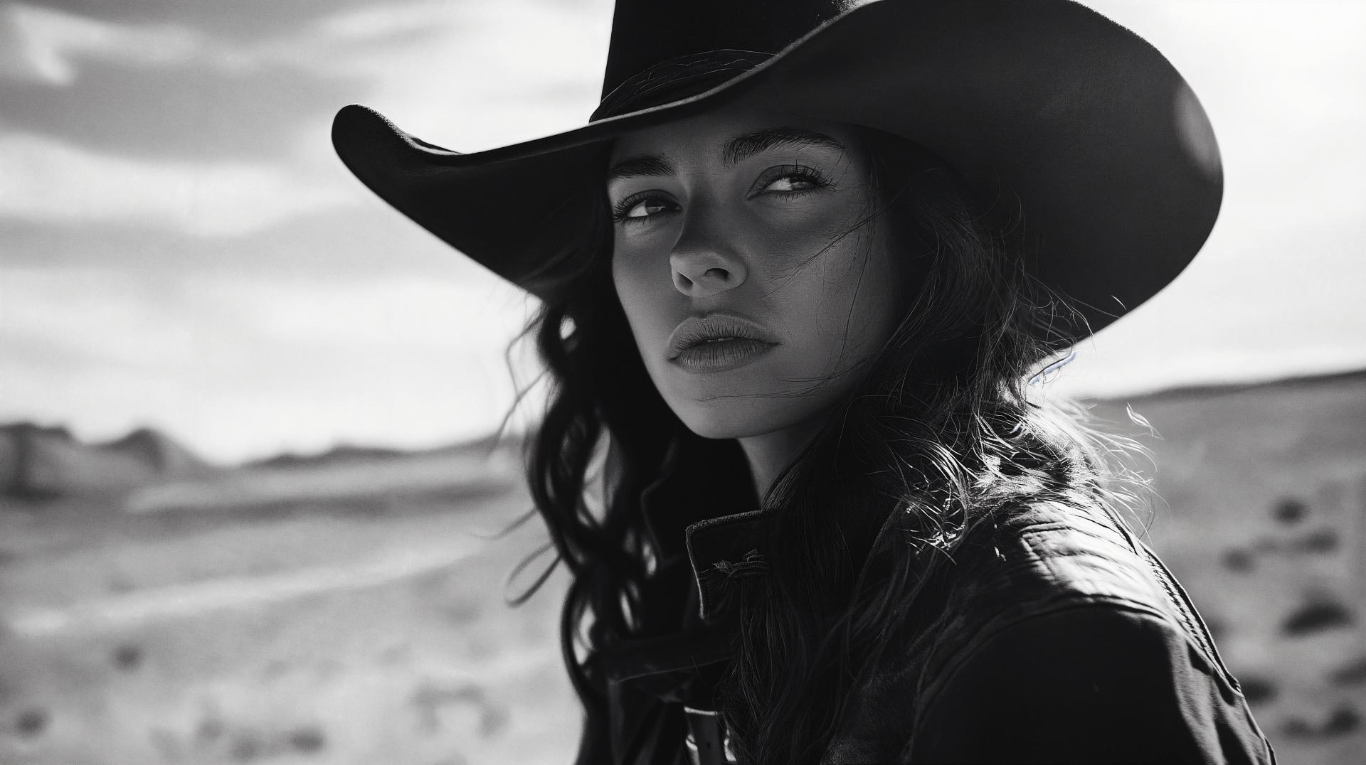 1920x1076 Cowgirl Spirit: A Stunning 4K Ultra HD Wallpaper