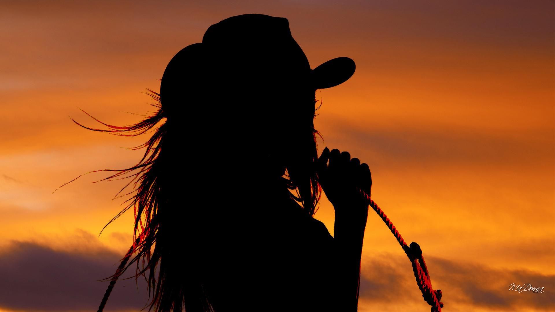 1920x1080 Cowgirl Desktop Wallpaper