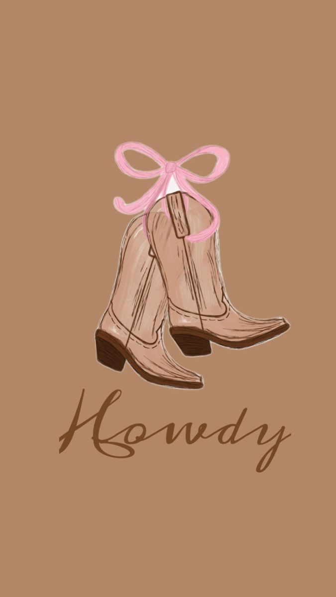 675x1200 Western aesthetic wallpaper pink. Girly western wallpaper, Cute cowboy boot wallpaper, Cowgirl boots wallpaper