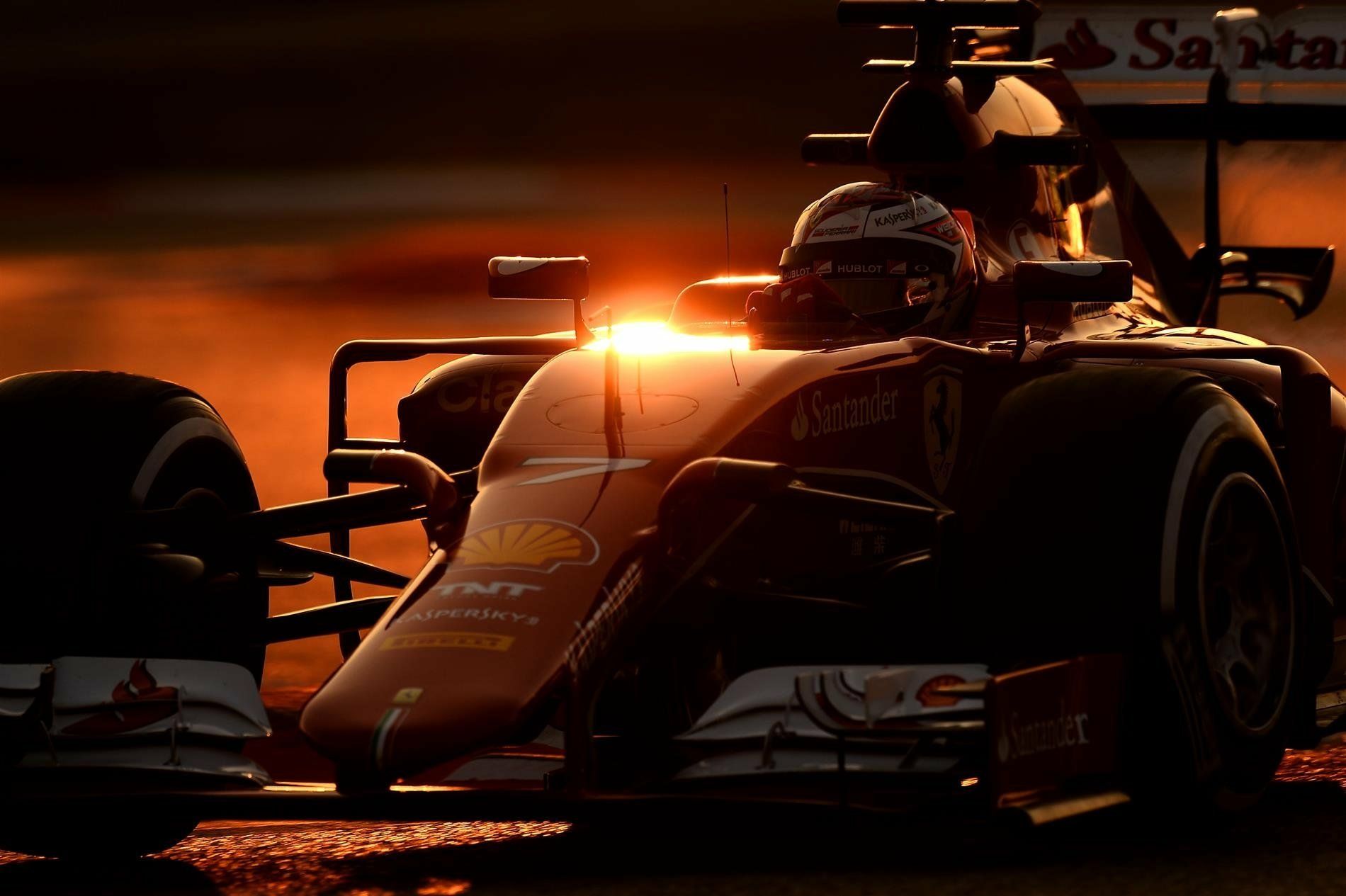 1900x1265 F1 Racing Pulse: HD Sports Wallpaper at Sunset Gloryx1265