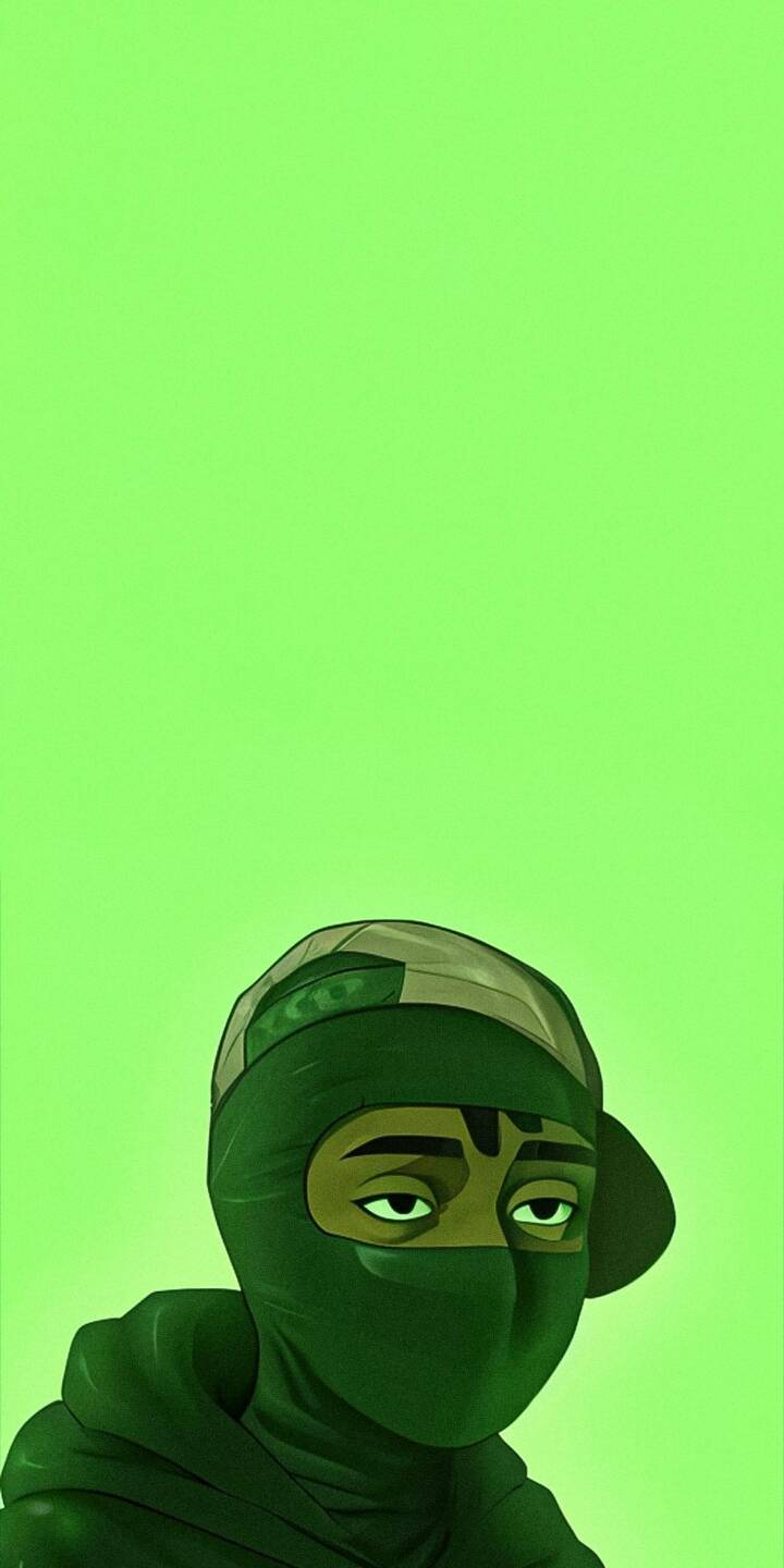720x1440 Green Big Natty TikTok Meme Wallpaper